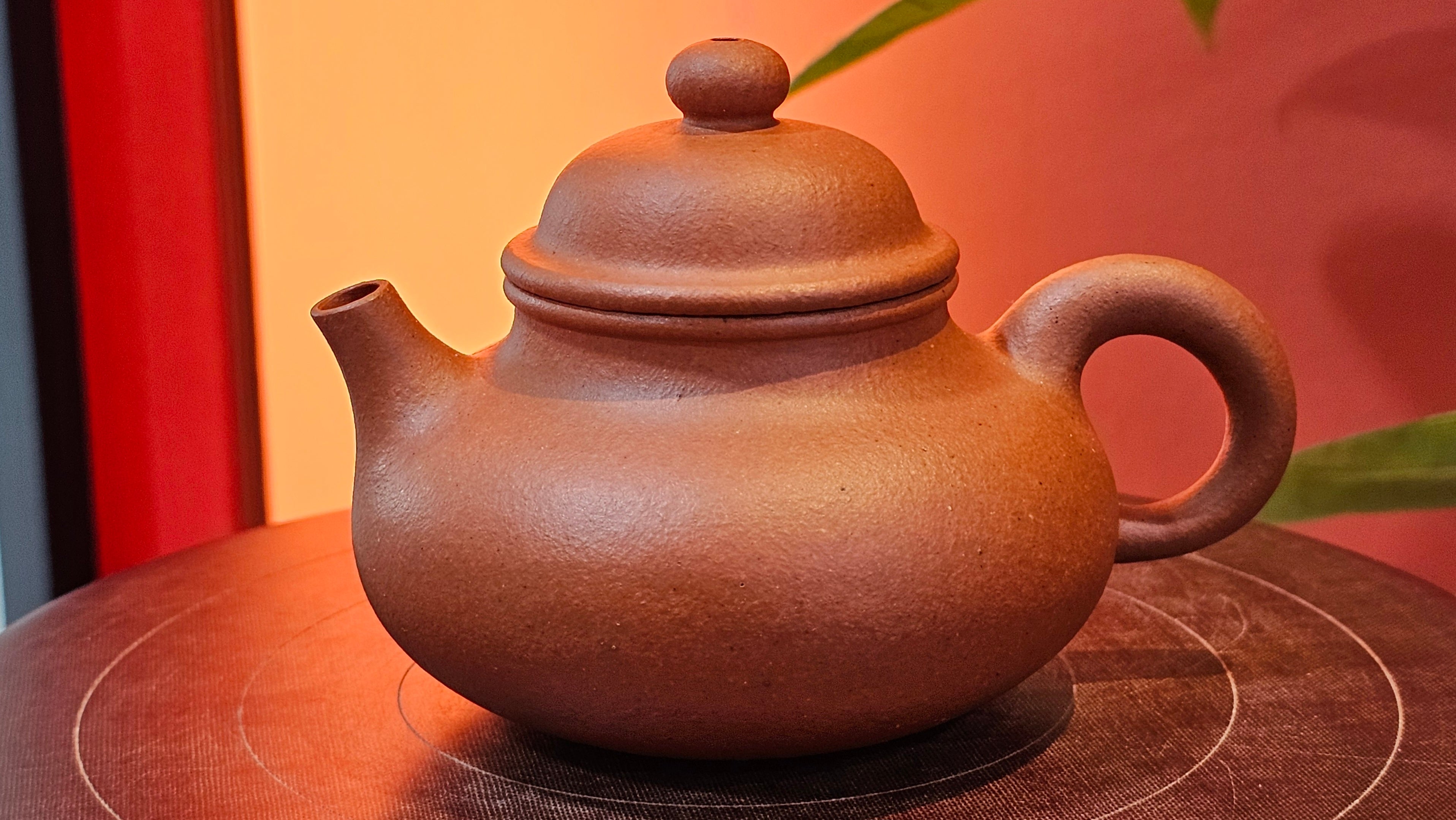 Rong Tian 容天, 134.7ml, rare Zhu Sha 朱砂 (highest granularity form of ZhuNi), by Craftsman Gu Xiao Ming 顾小明 ~ Congratulations to Mr B.B.! 1326hrs 16th August 2025, Austin, TX!