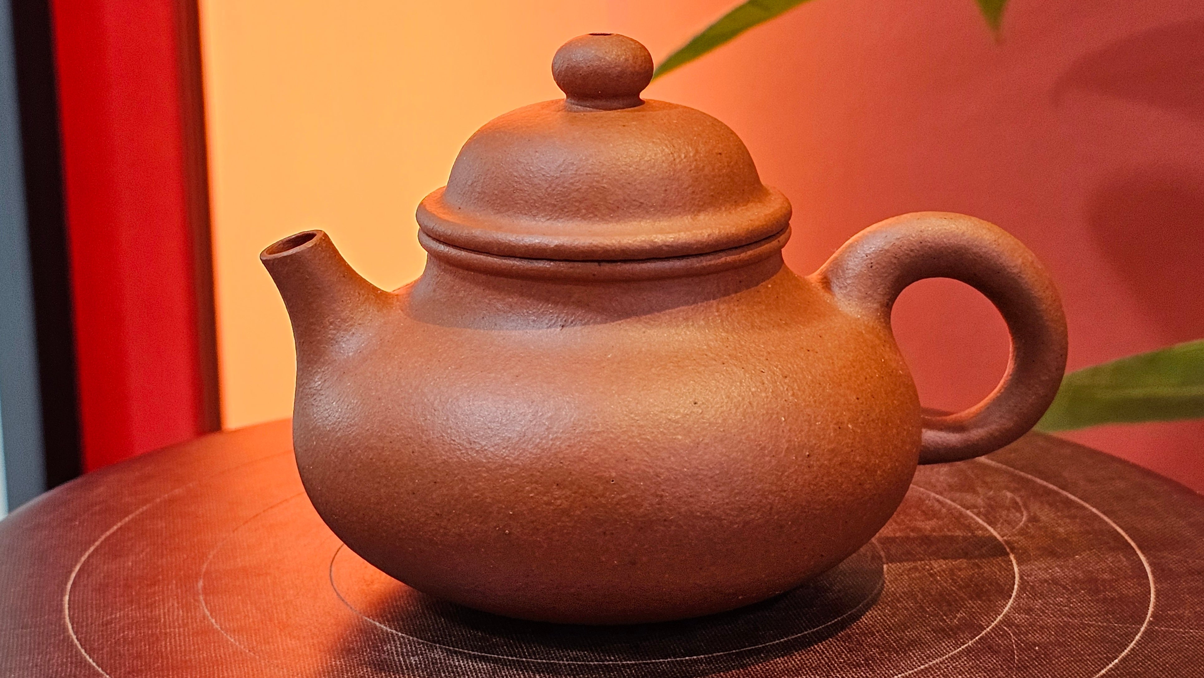 Rong Tian 容天, 134.7ml, rare Zhu Sha 朱砂 (highest granularity form of ZhuNi), by Craftsman Gu Xiao Ming 顾小明 ~ Congratulations to Mr B.B.! 1326hrs 16th August 2025, Austin, TX!