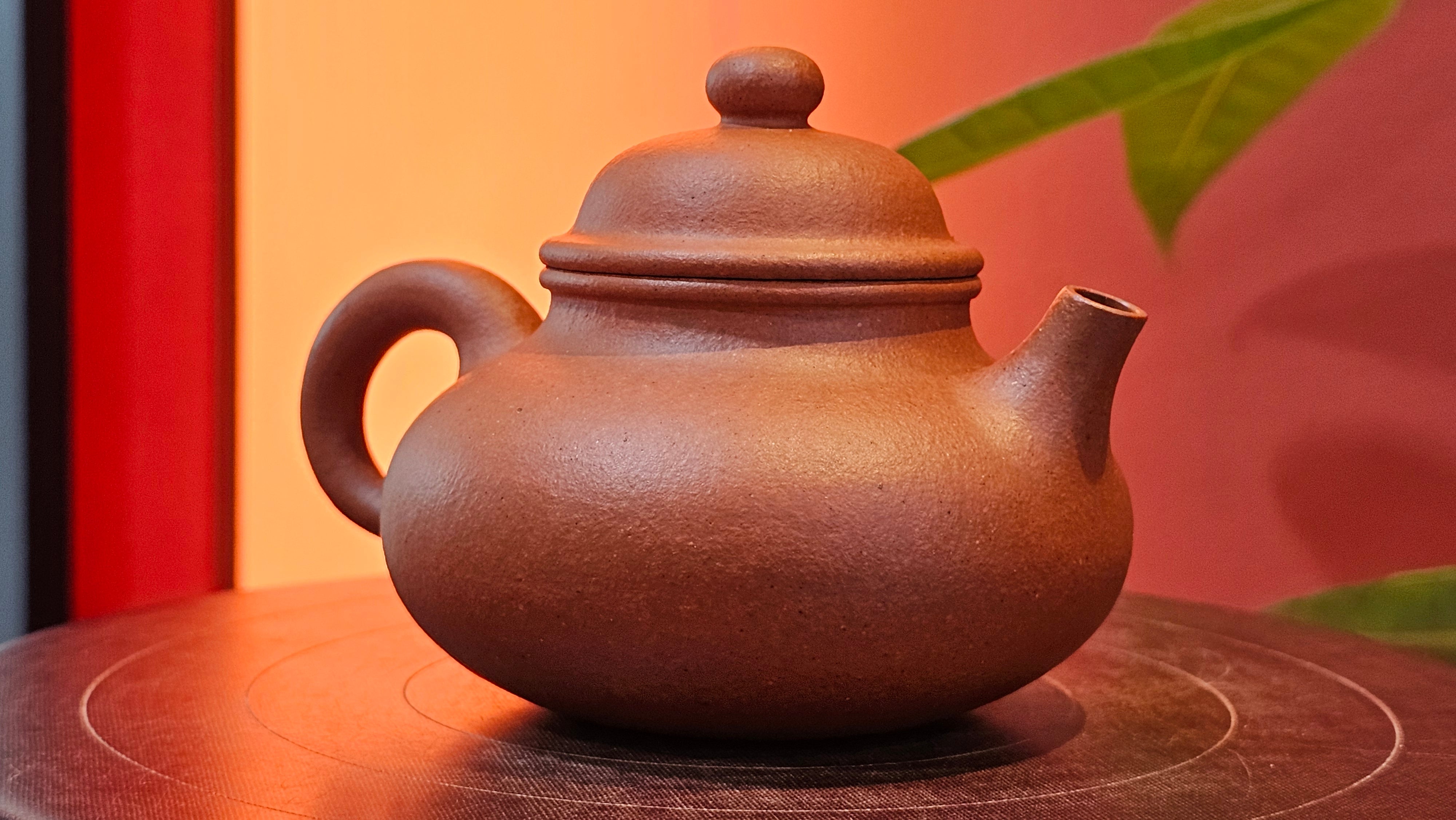 Rong Tian 容天, 134.7ml, rare Zhu Sha 朱砂 (highest granularity form of ZhuNi), by Craftsman Gu Xiao Ming 顾小明 ~ Congratulations to Mr B.B.! 1326hrs 16th August 2025, Austin, TX!