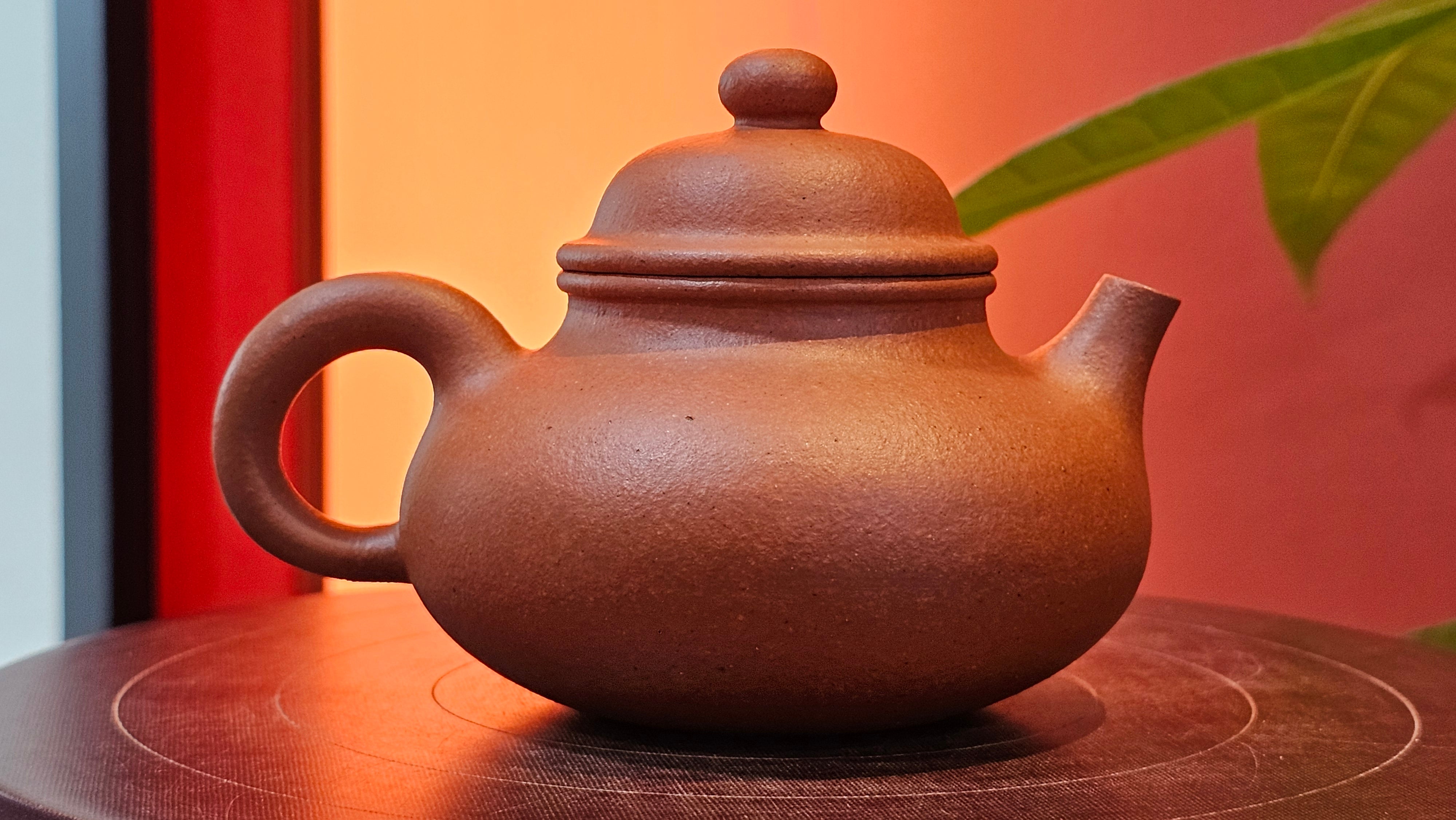 Rong Tian 容天, 134.7ml, rare Zhu Sha 朱砂 (highest granularity form of ZhuNi), by Craftsman Gu Xiao Ming 顾小明 ~ Congratulations to Mr B.B.! 1326hrs 16th August 2025, Austin, TX!