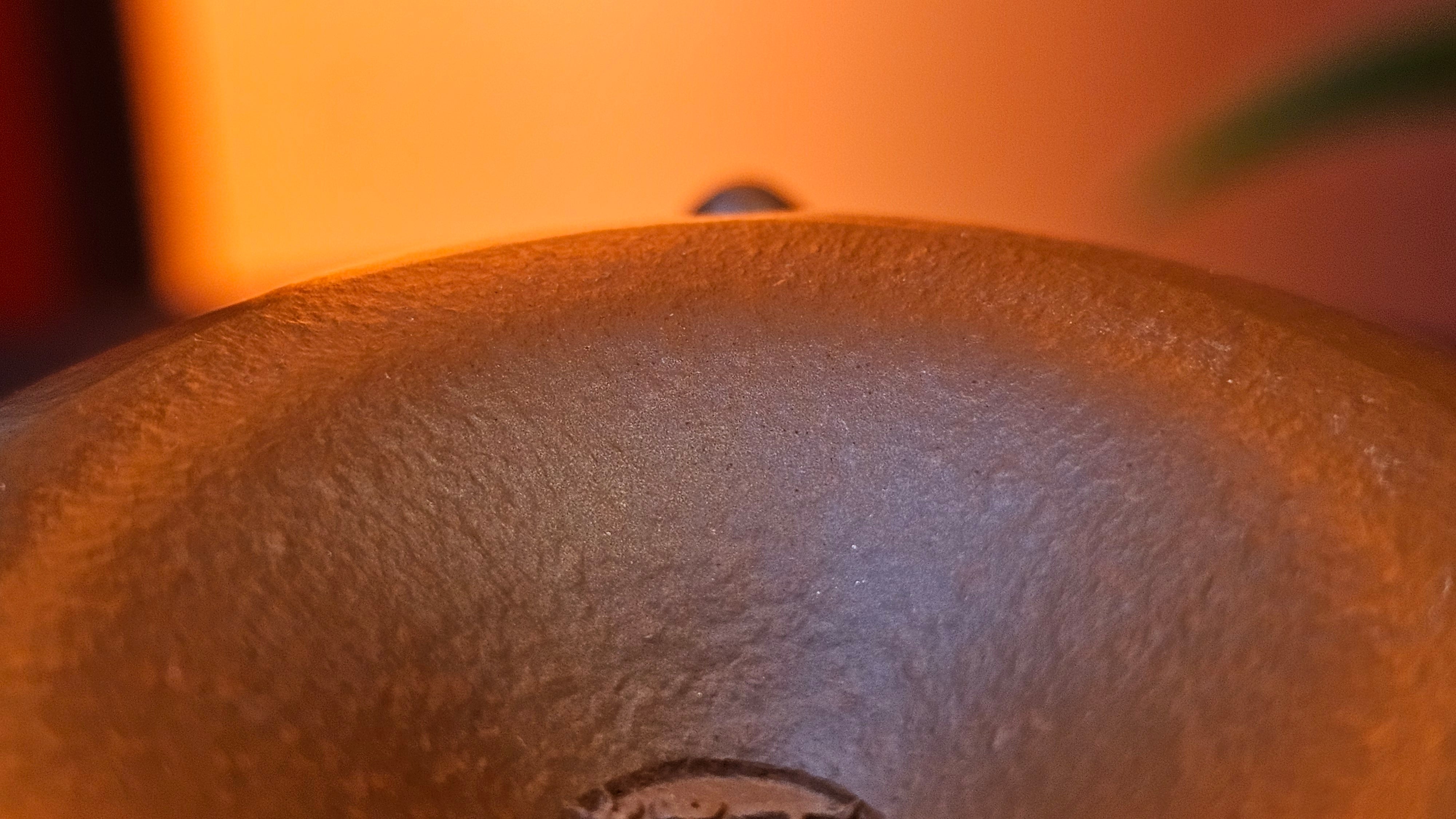 Qie Gua 茄瓜, 132.8ml, Xiao Mei Yao Zhu Ni 小煤窑朱泥,  by our Collaborative Craftsman Wang Hui 王慧, Poem Engraving by Craftsman 一德书 ~ Congratulations!to Mr D.D.! 2153hrs 27th August 2025! Jersey City, NJ!