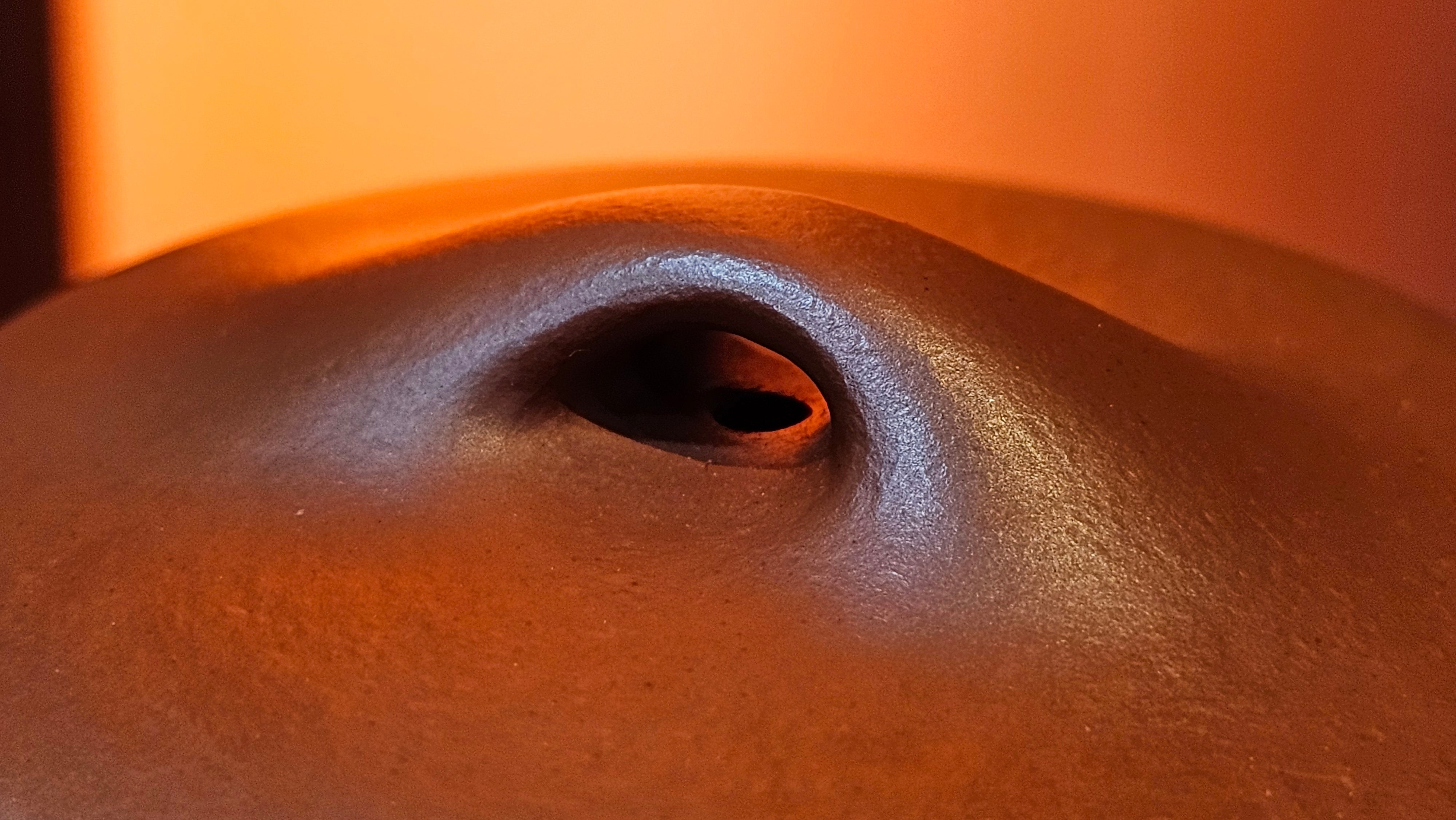 Jing Zhou Shi Piao 景舟石瓢, 257.3ml, Xiao Mei Yao Zhu Ni 小煤窑朱泥, by Craftsman Wang Xing 王兴; "暗香疏影" and Plum Blossoms Engraving by Craftsman Yi De Shu 一德书 ~ Congratulations to Mr K.F.! 1455hrs 17th August 2025, Chamblee, GA!