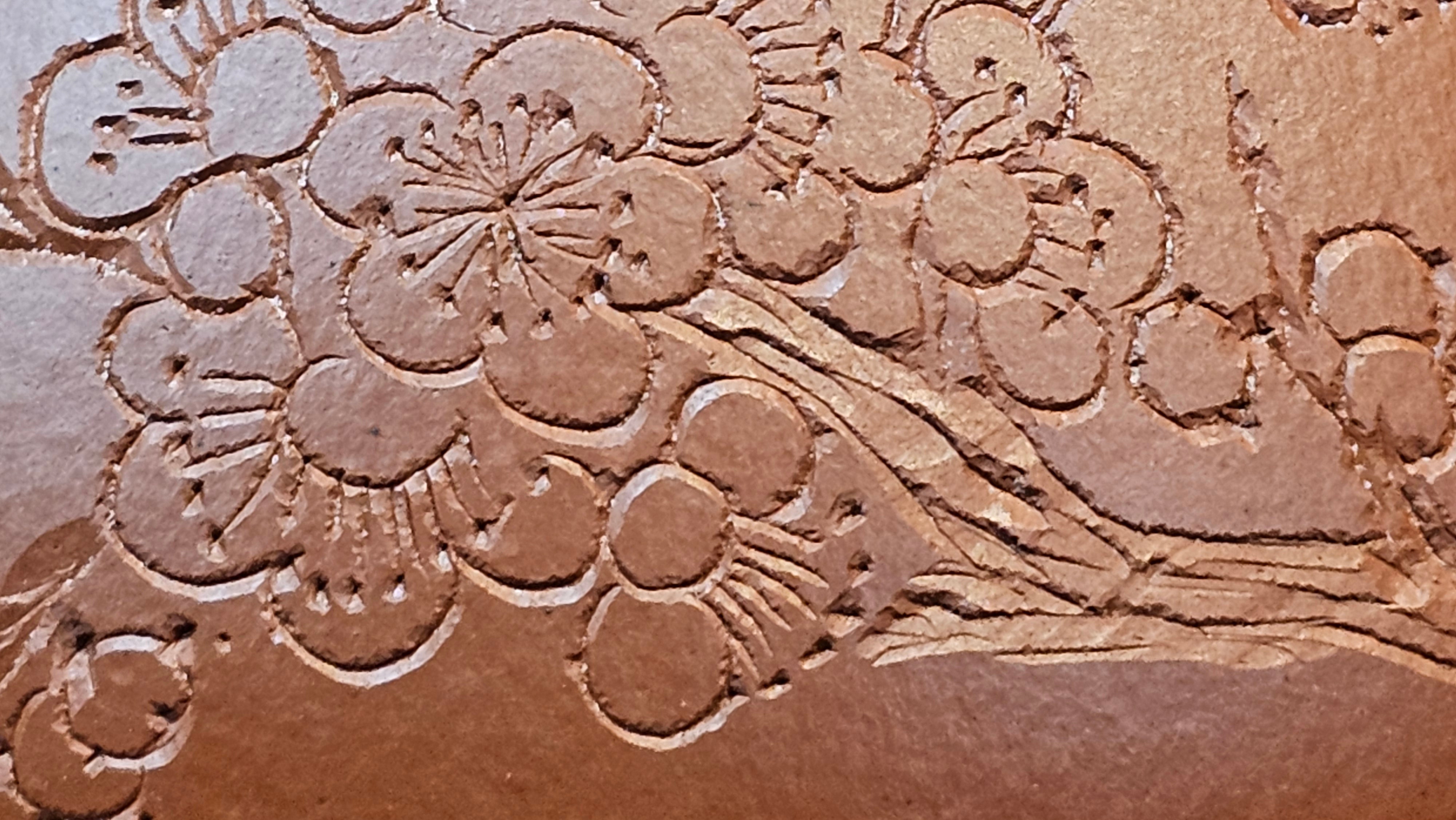 Jing Zhou Shi Piao 景舟石瓢, 257.3ml, Xiao Mei Yao Zhu Ni 小煤窑朱泥, by Craftsman Wang Xing 王兴; "暗香疏影" and Plum Blossoms Engraving by Craftsman Yi De Shu 一德书 ~ Congratulations to Mr K.F.! 1455hrs 17th August 2025, Chamblee, GA!