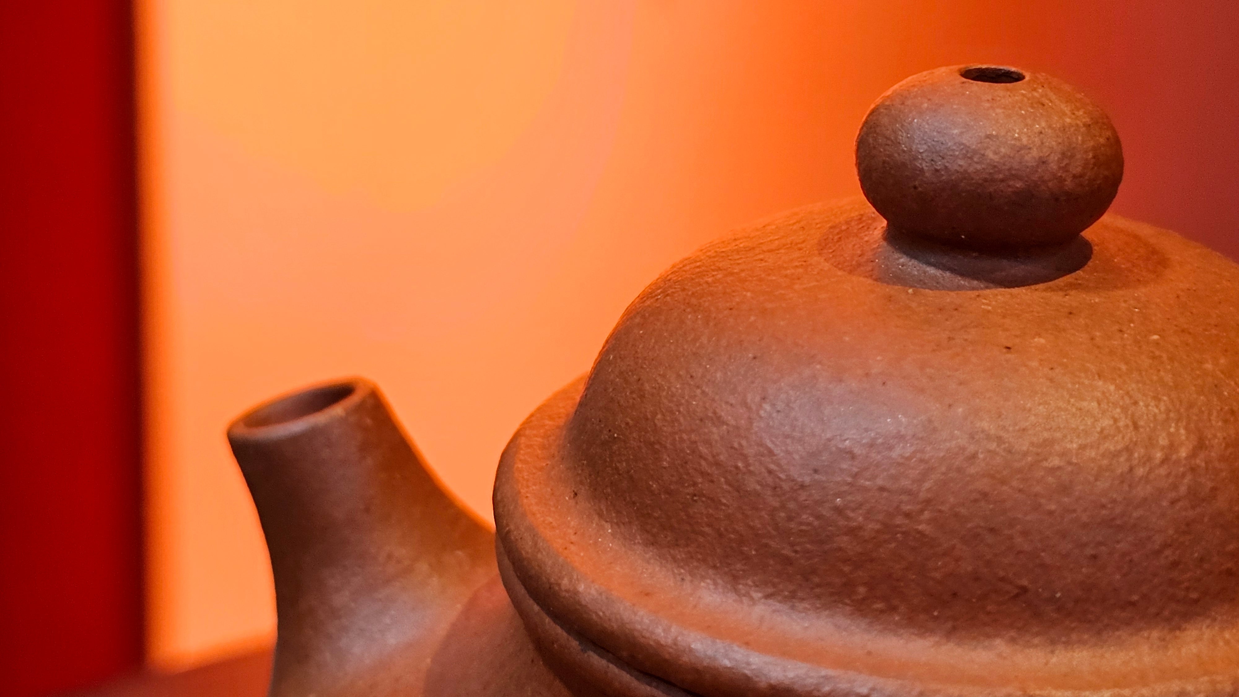 Rong Tian 容天, 134.7ml, rare Zhu Sha 朱砂 (highest granularity form of ZhuNi), by Craftsman Gu Xiao Ming 顾小明 ~ Congratulations to Mr B.B.! 1326hrs 16th August 2025, Austin, TX!