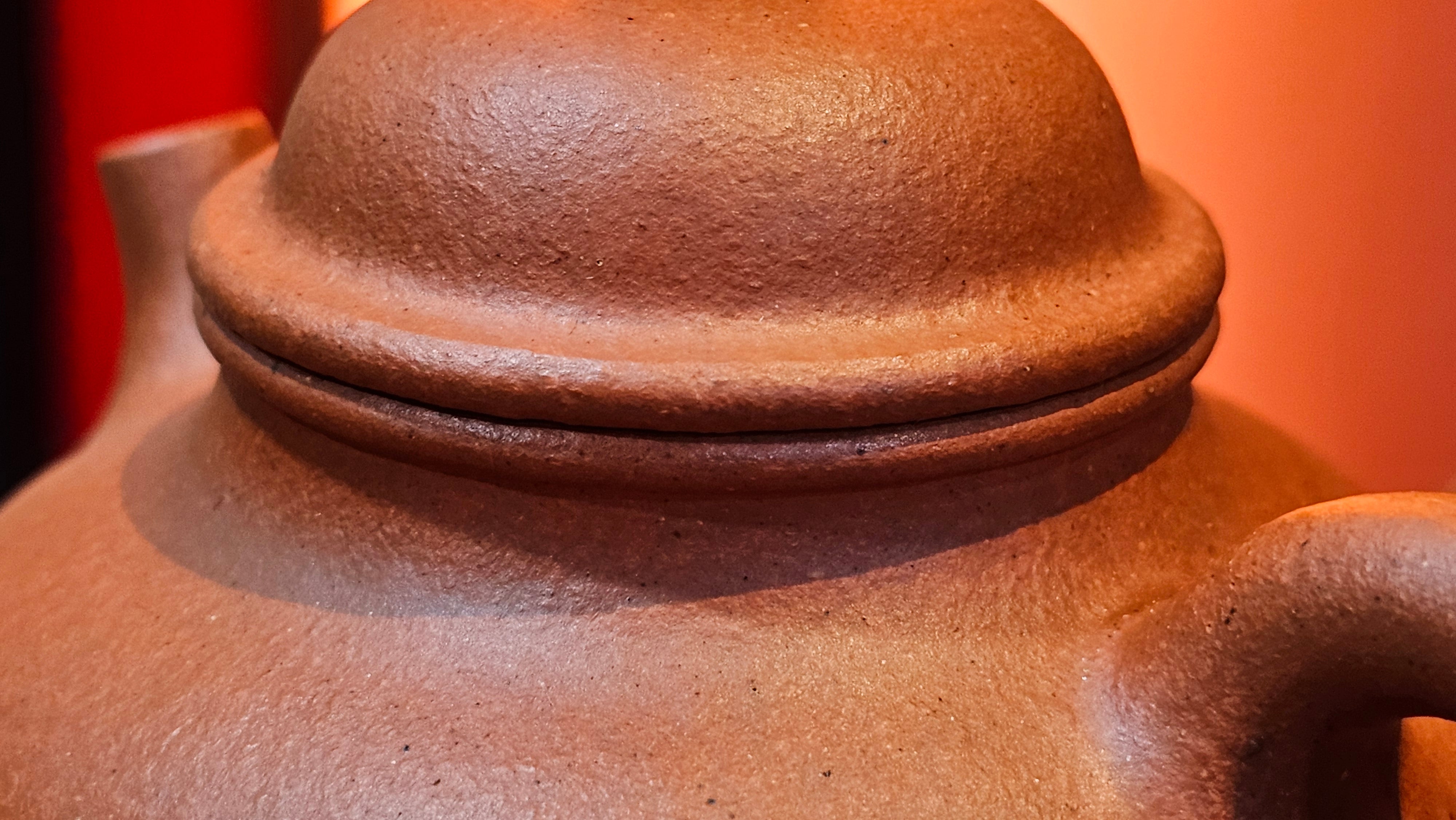 Rong Tian 容天, 134.7ml, rare Zhu Sha 朱砂 (highest granularity form of ZhuNi), by Craftsman Gu Xiao Ming 顾小明 ~ Congratulations to Mr B.B.! 1326hrs 16th August 2025, Austin, TX!