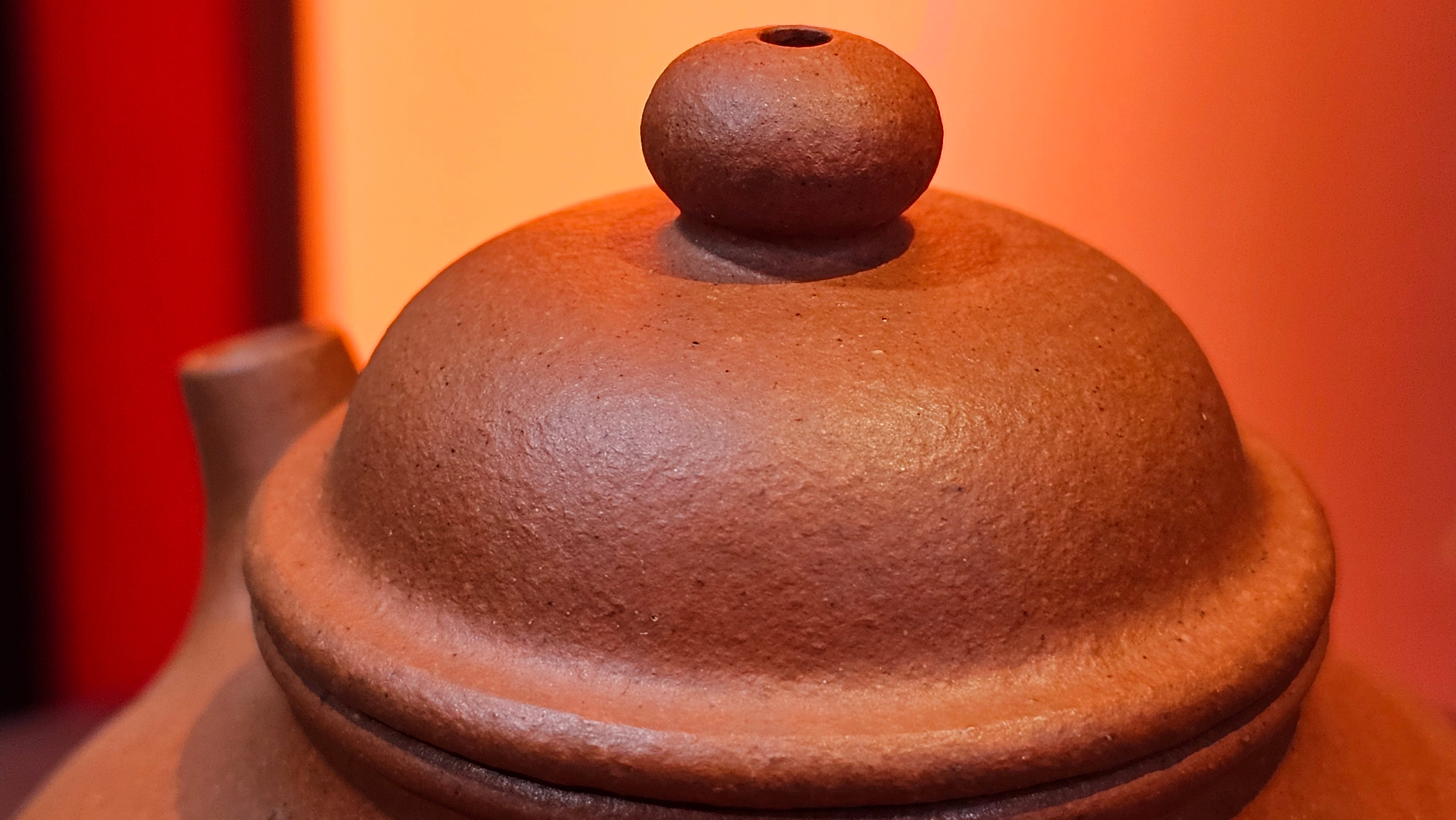 Rong Tian 容天, 134.7ml, rare Zhu Sha 朱砂 (highest granularity form of ZhuNi), by Craftsman Gu Xiao Ming 顾小明 ~ Congratulations to Mr B.B.! 1326hrs 16th August 2025, Austin, TX!