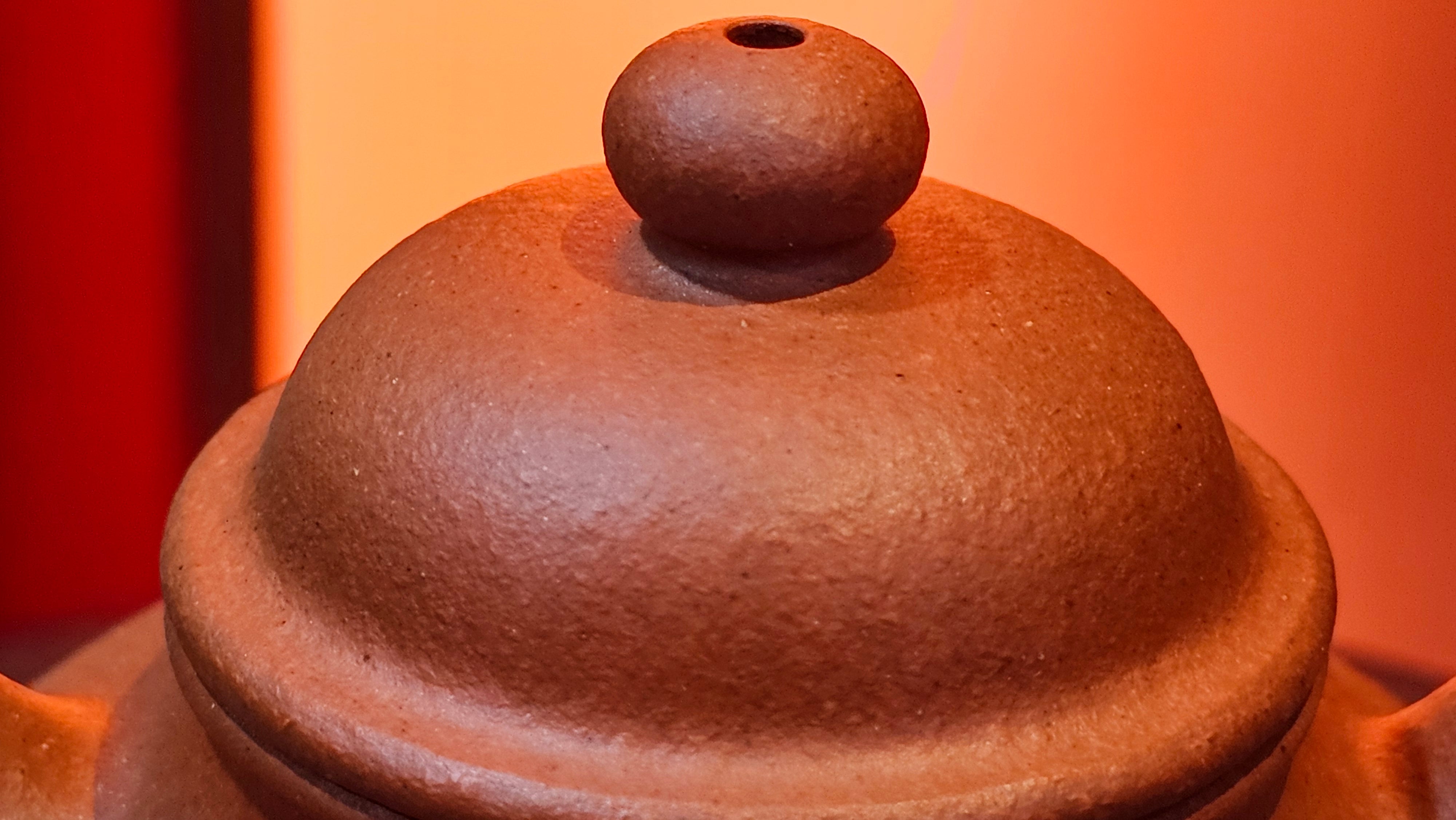 Rong Tian 容天, 134.7ml, rare Zhu Sha 朱砂 (highest granularity form of ZhuNi), by Craftsman Gu Xiao Ming 顾小明 ~ Congratulations to Mr B.B.! 1326hrs 16th August 2025, Austin, TX!