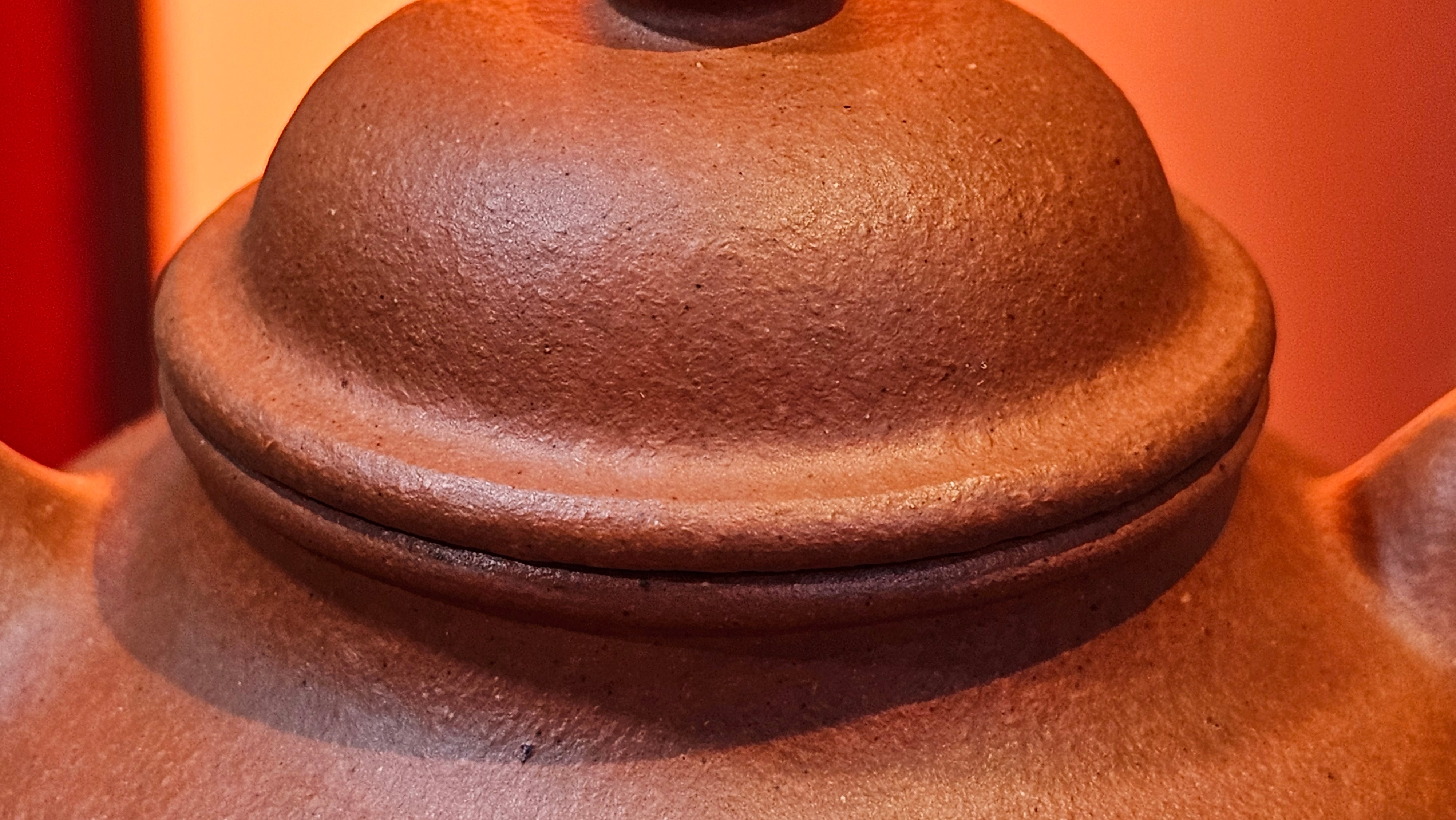 Rong Tian 容天, 134.7ml, rare Zhu Sha 朱砂 (highest granularity form of ZhuNi), by Craftsman Gu Xiao Ming 顾小明 ~ Congratulations to Mr B.B.! 1326hrs 16th August 2025, Austin, TX!