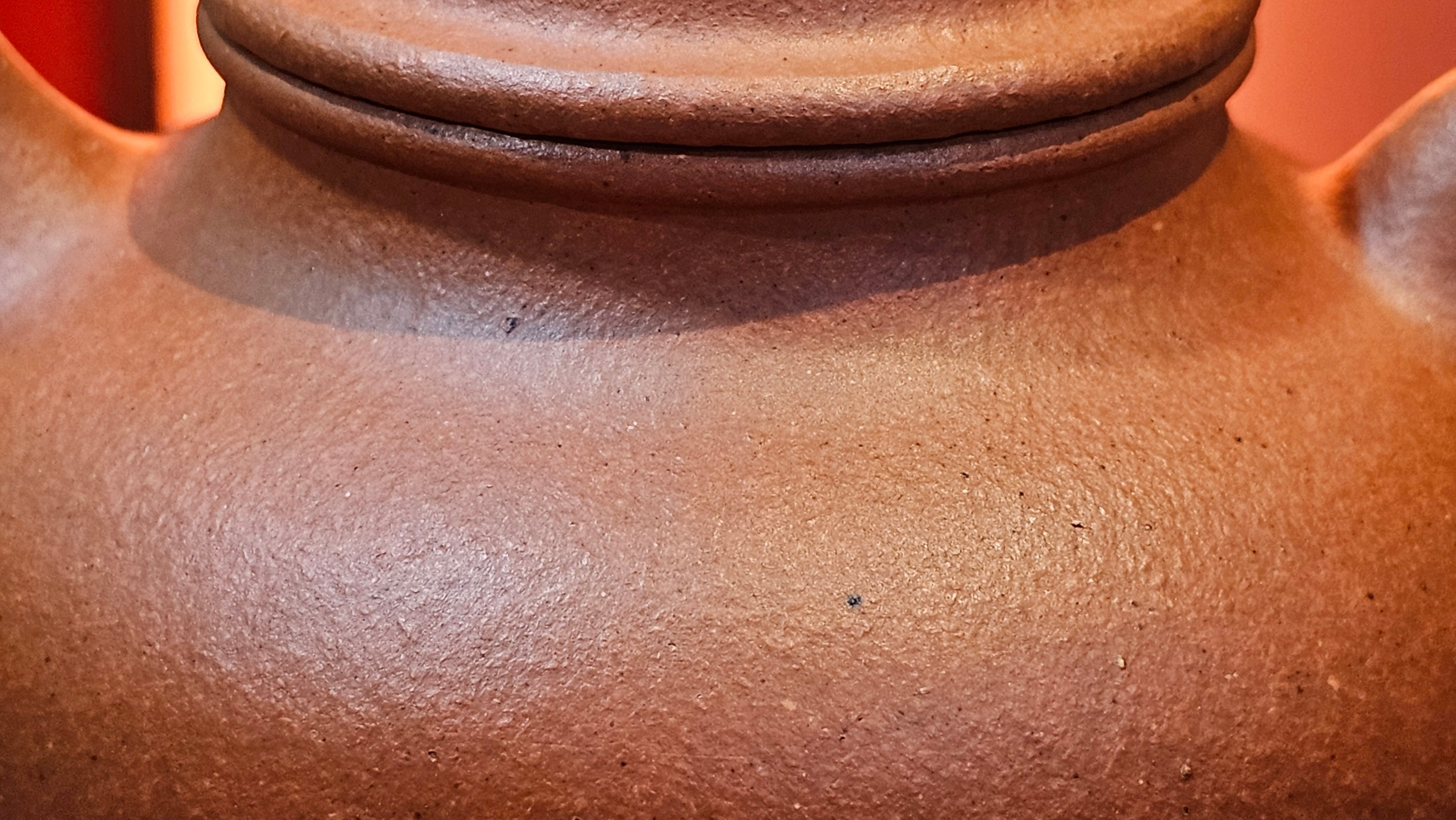 Rong Tian 容天, 134.7ml, rare Zhu Sha 朱砂 (highest granularity form of ZhuNi), by Craftsman Gu Xiao Ming 顾小明 ~ Congratulations to Mr B.B.! 1326hrs 16th August 2025, Austin, TX!