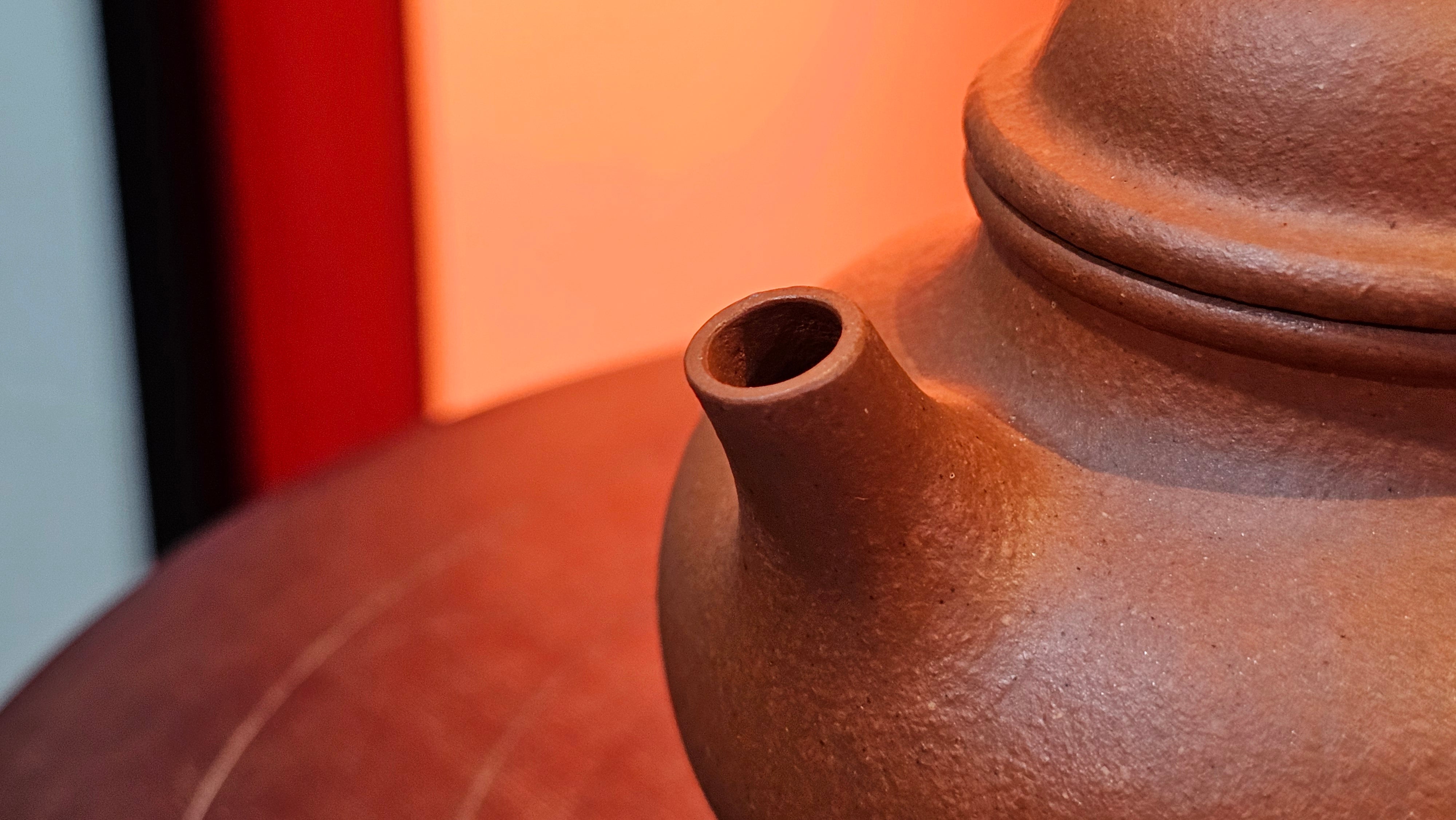 Rong Tian 容天, 134.7ml, rare Zhu Sha 朱砂 (highest granularity form of ZhuNi), by Craftsman Gu Xiao Ming 顾小明 ~ Congratulations to Mr B.B.! 1326hrs 16th August 2025, Austin, TX!