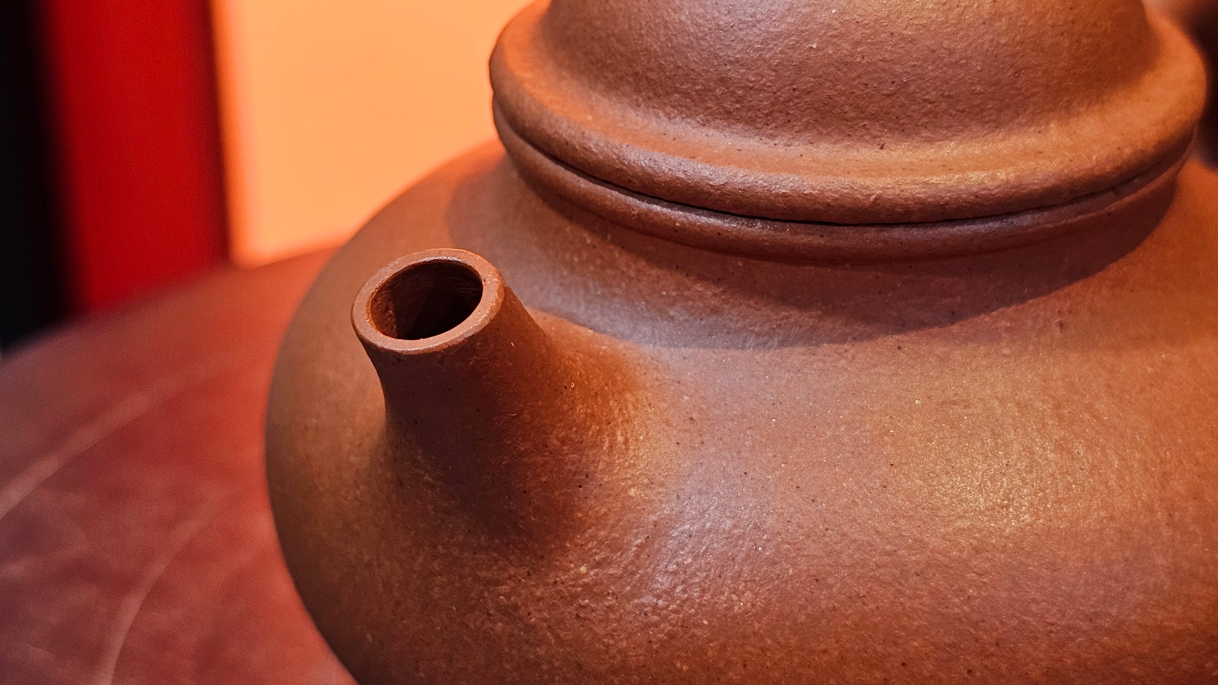 Rong Tian 容天, 134.7ml, rare Zhu Sha 朱砂 (highest granularity form of ZhuNi), by Craftsman Gu Xiao Ming 顾小明 ~ Congratulations to Mr B.B.! 1326hrs 16th August 2025, Austin, TX!