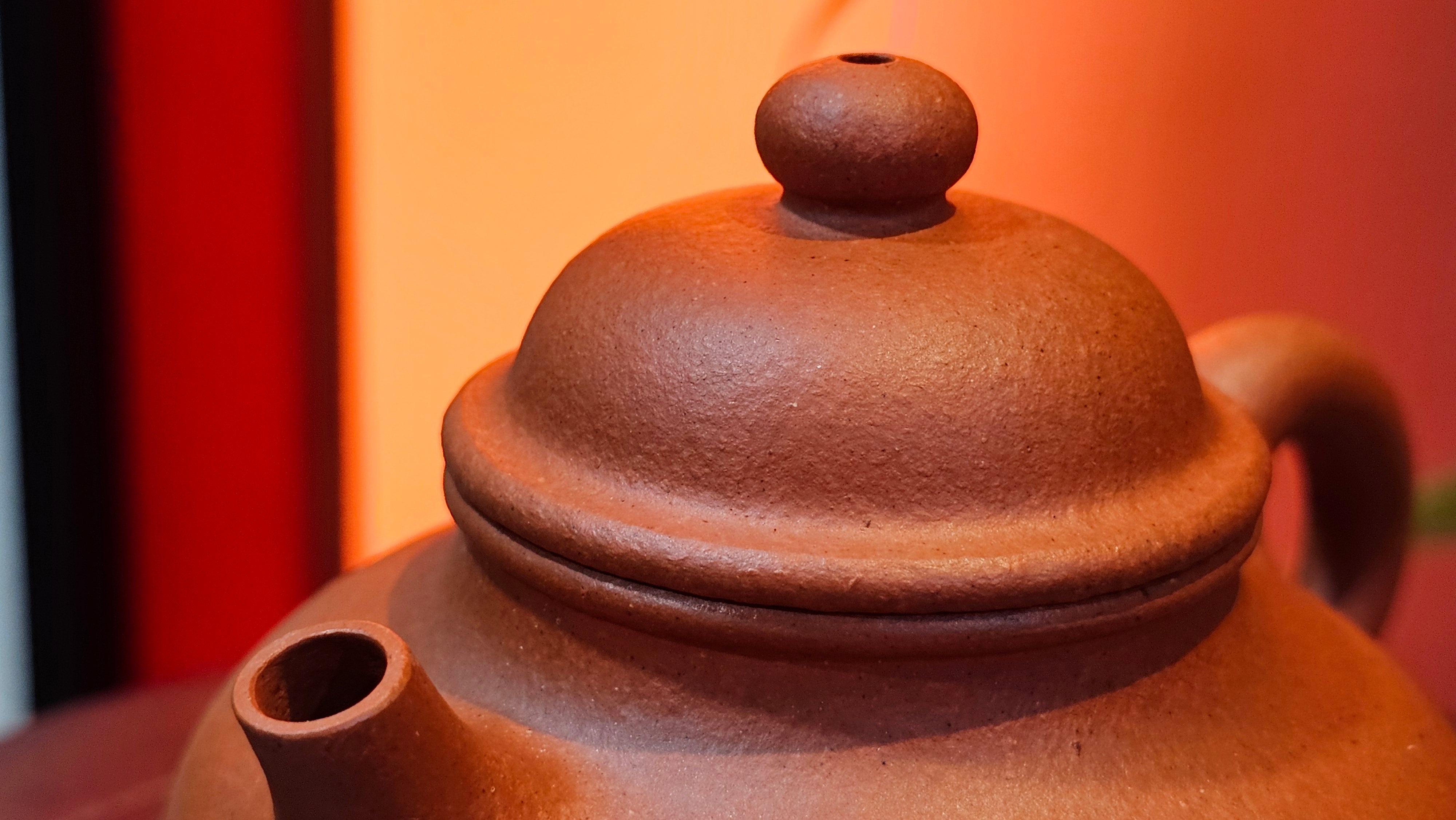 Rong Tian 容天, 134.7ml, rare Zhu Sha 朱砂 (highest granularity form of ZhuNi), by Craftsman Gu Xiao Ming 顾小明 ~ Congratulations to Mr B.B.! 1326hrs 16th August 2025, Austin, TX!