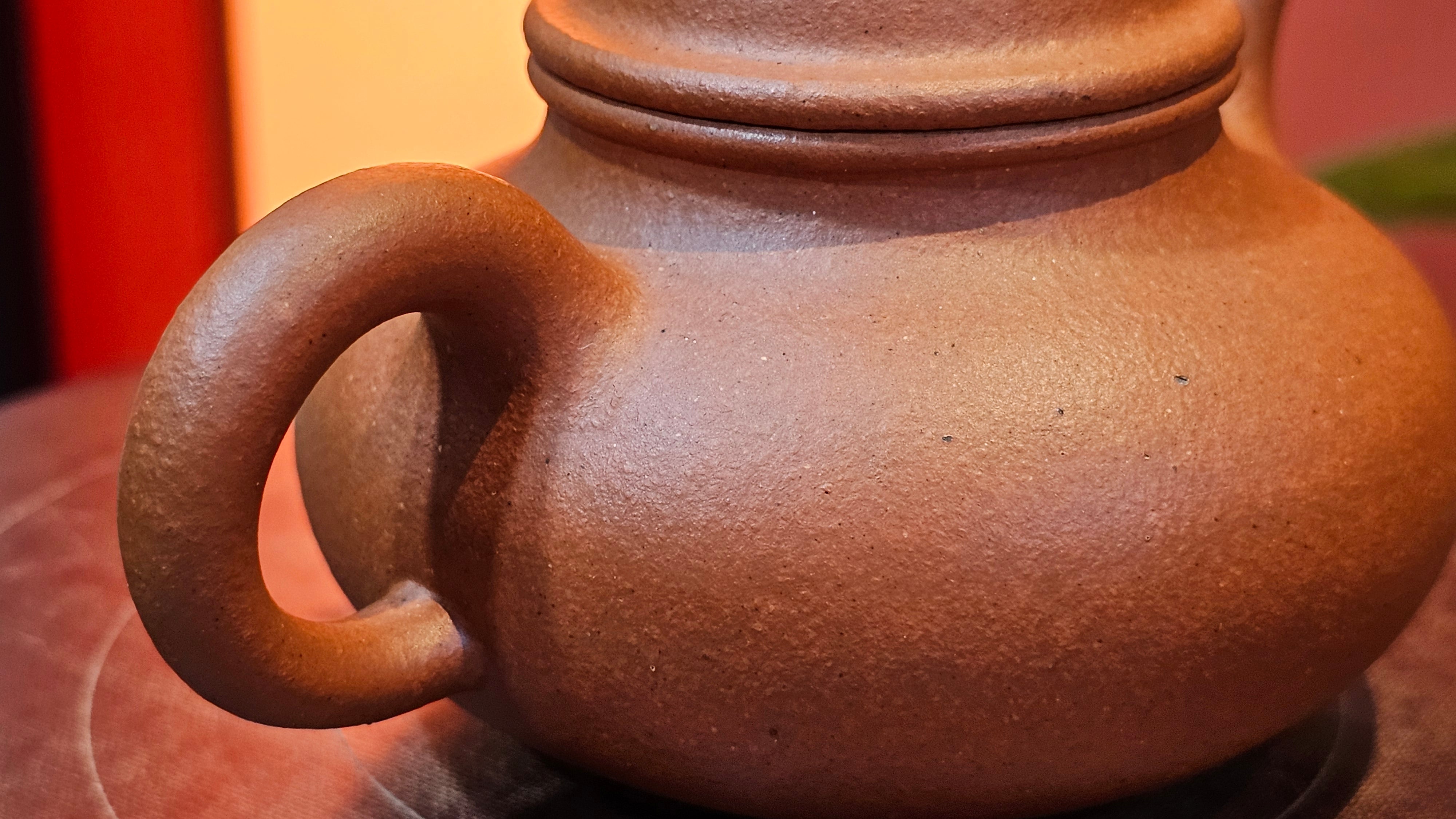 Rong Tian 容天, 134.7ml, rare Zhu Sha 朱砂 (highest granularity form of ZhuNi), by Craftsman Gu Xiao Ming 顾小明 ~ Congratulations to Mr B.B.! 1326hrs 16th August 2025, Austin, TX!