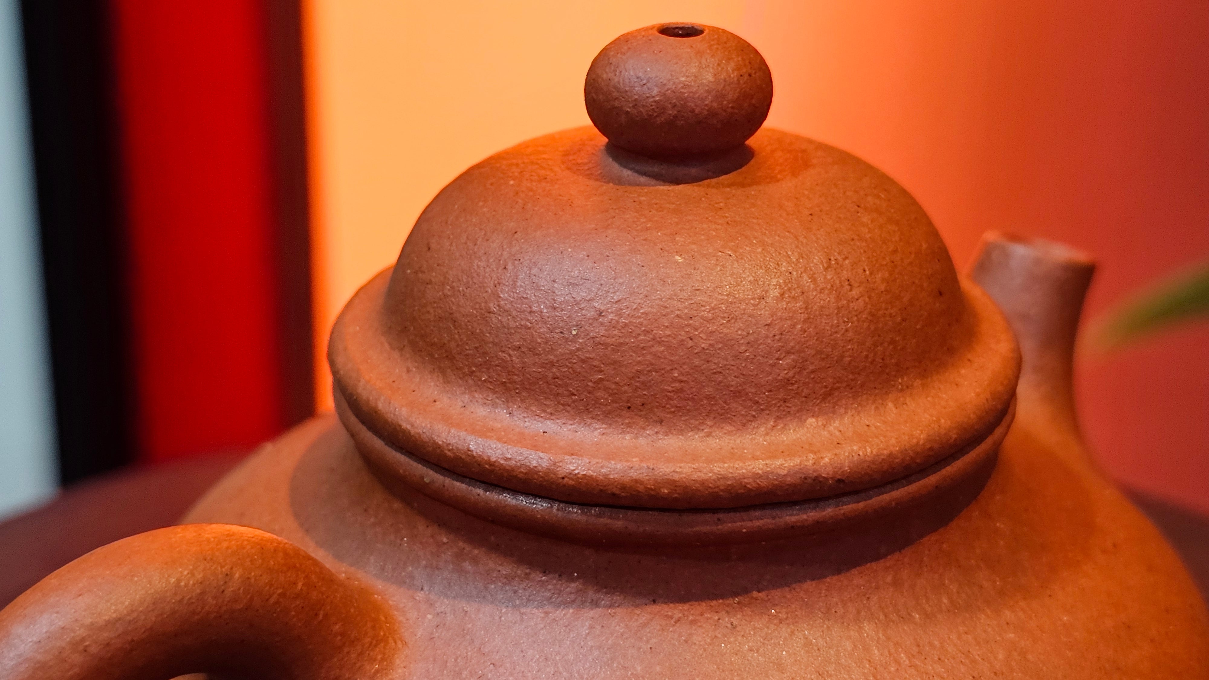 Rong Tian 容天, 134.7ml, rare Zhu Sha 朱砂 (highest granularity form of ZhuNi), by Craftsman Gu Xiao Ming 顾小明 ~ Congratulations to Mr B.B.! 1326hrs 16th August 2025, Austin, TX!