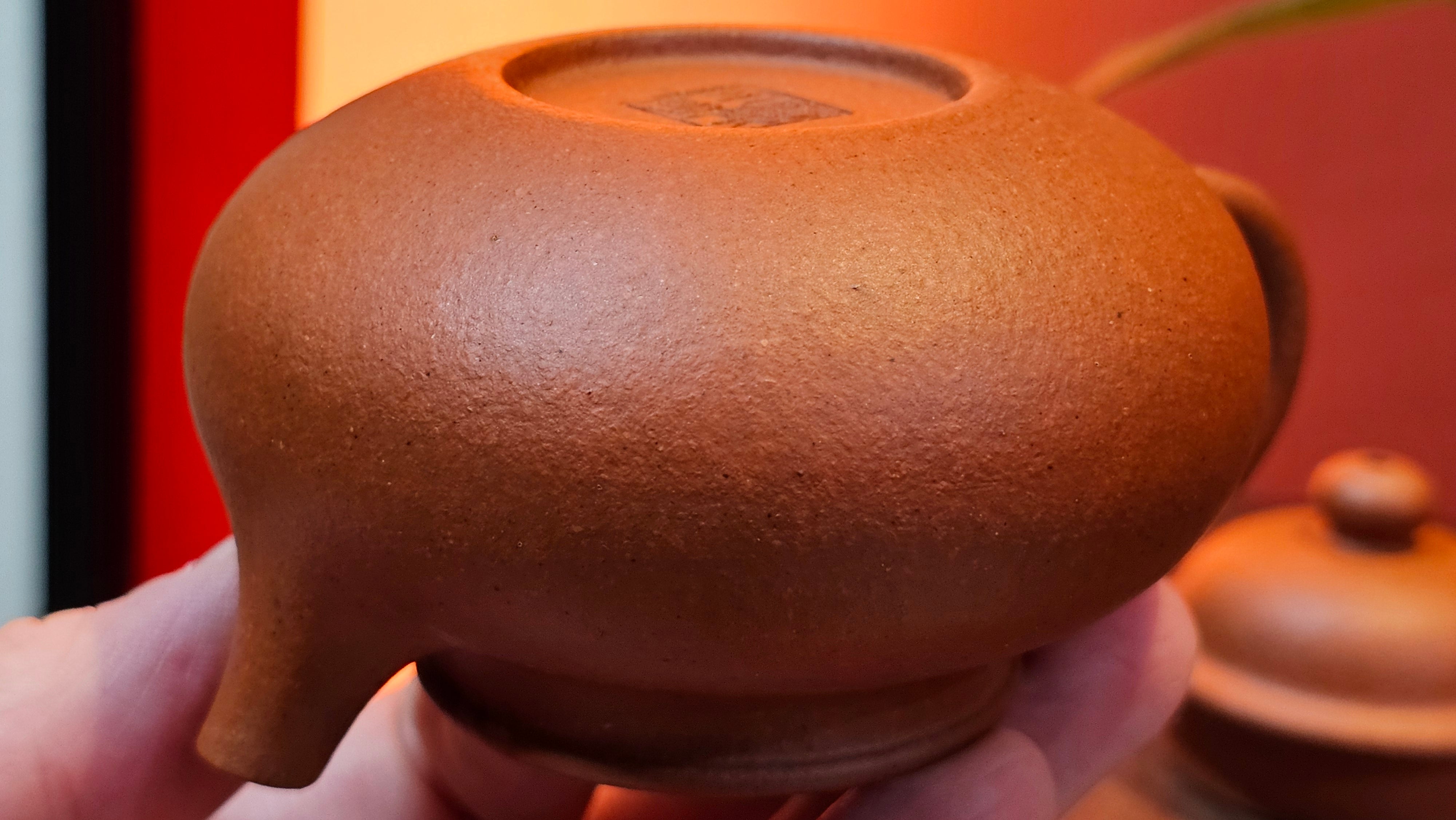 Rong Tian 容天, 134.7ml, rare Zhu Sha 朱砂 (highest granularity form of ZhuNi), by Craftsman Gu Xiao Ming 顾小明 ~ Congratulations to Mr B.B.! 1326hrs 16th August 2025, Austin, TX!