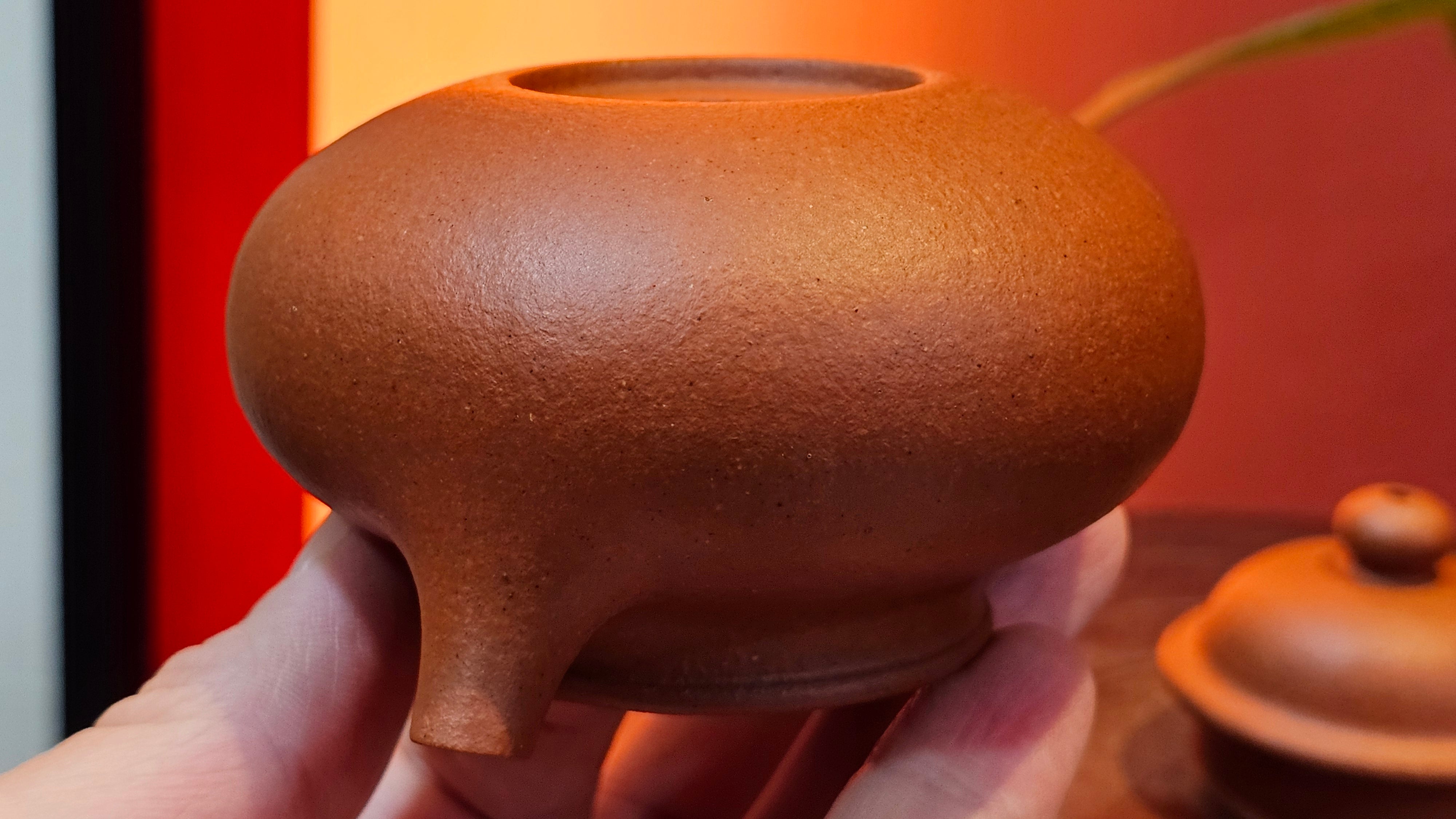 Rong Tian 容天, 134.7ml, rare Zhu Sha 朱砂 (highest granularity form of ZhuNi), by Craftsman Gu Xiao Ming 顾小明 ~ Congratulations to Mr B.B.! 1326hrs 16th August 2025, Austin, TX!