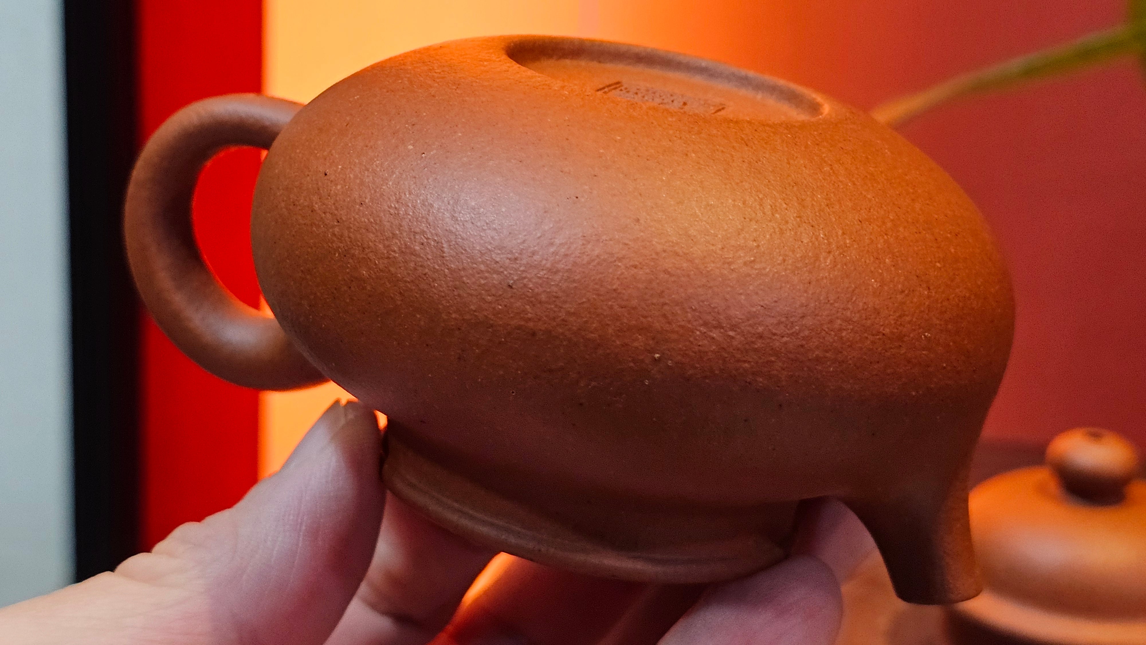 Rong Tian 容天, 134.7ml, rare Zhu Sha 朱砂 (highest granularity form of ZhuNi), by Craftsman Gu Xiao Ming 顾小明 ~ Congratulations to Mr B.B.! 1326hrs 16th August 2025, Austin, TX!