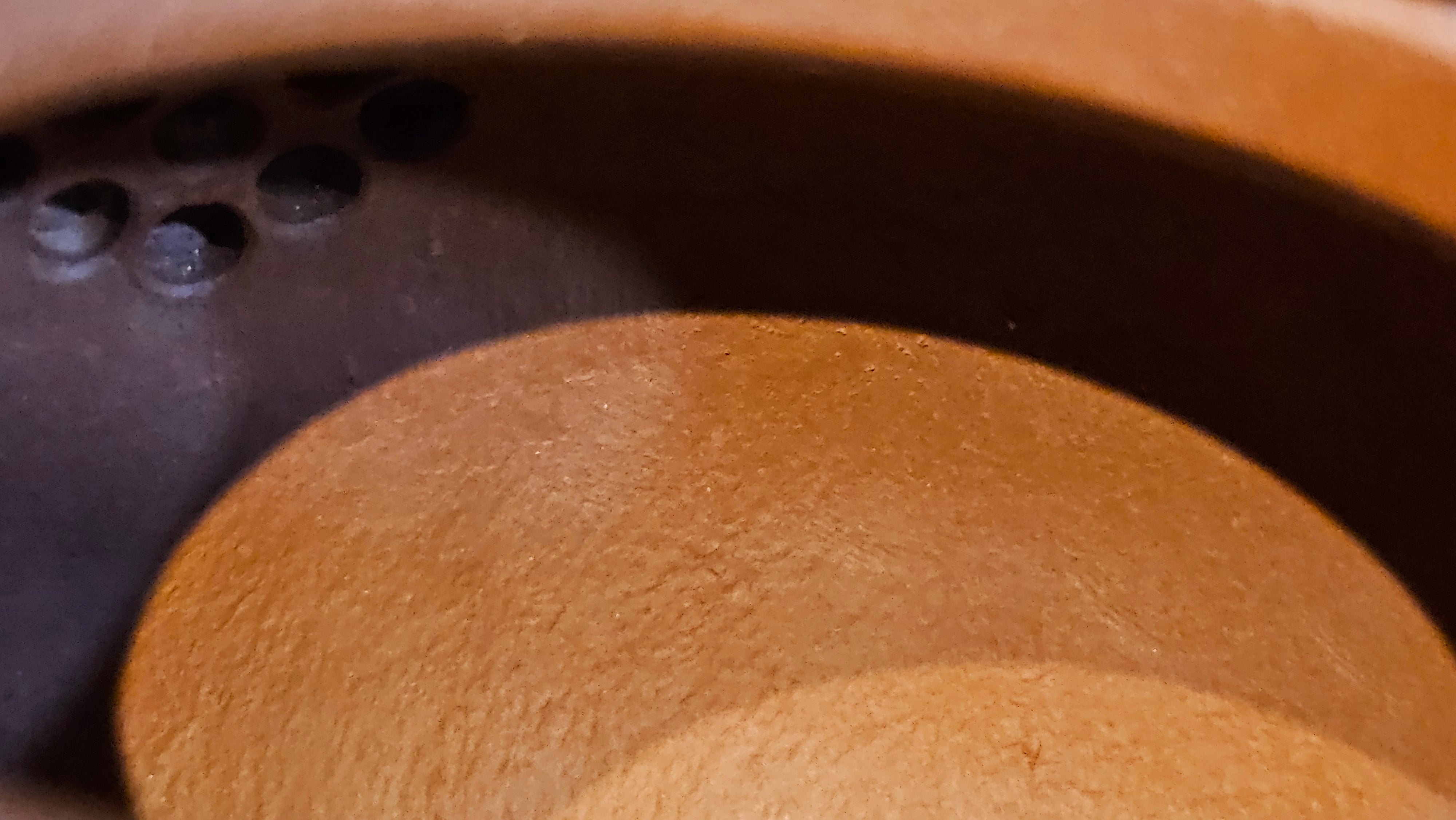 Qie Gua 茄瓜, 132.8ml, Xiao Mei Yao Zhu Ni 小煤窑朱泥,  by our Collaborative Craftsman Wang Hui 王慧, Poem Engraving by Craftsman 一德书 ~ Congratulations!to Mr D.D.! 2153hrs 27th August 2025! Jersey City, NJ!