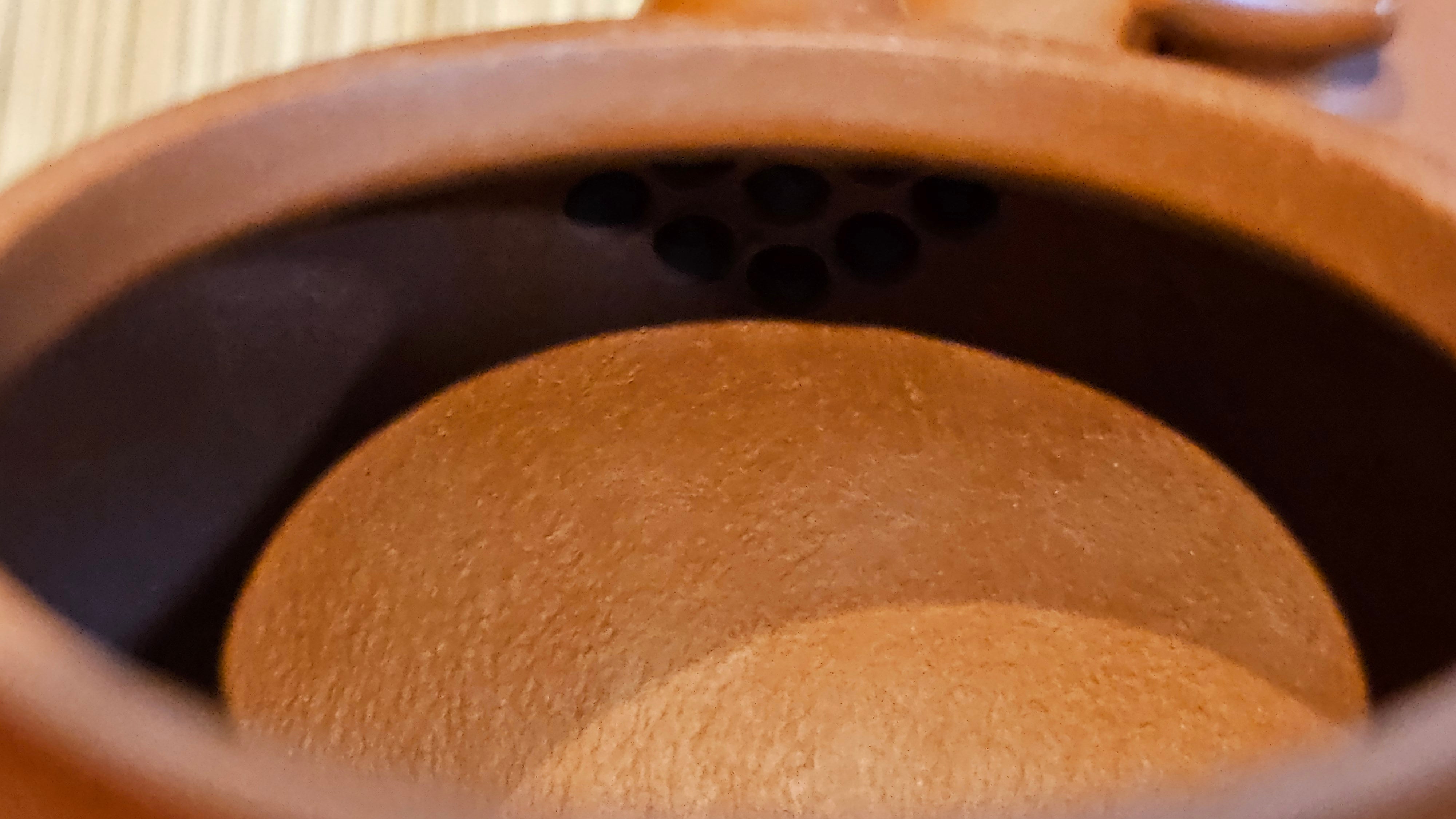 Qie Gua 茄瓜, 132.8ml, Xiao Mei Yao Zhu Ni 小煤窑朱泥,  by our Collaborative Craftsman Wang Hui 王慧, Poem Engraving by Craftsman 一德书 ~ Congratulations!to Mr D.D.! 2153hrs 27th August 2025! Jersey City, NJ!