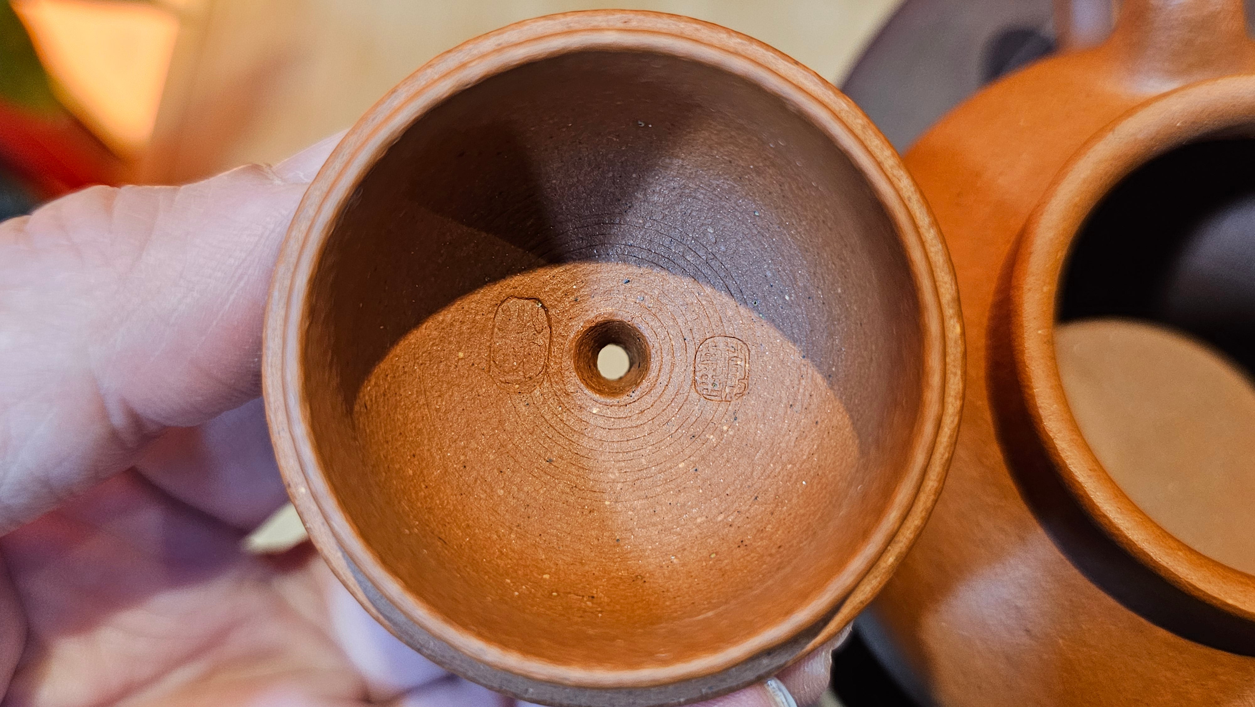 Rong Tian 容天, 134.7ml, rare Zhu Sha 朱砂 (highest granularity form of ZhuNi), by Craftsman Gu Xiao Ming 顾小明 ~ Congratulations to Mr B.B.! 1326hrs 16th August 2025, Austin, TX!