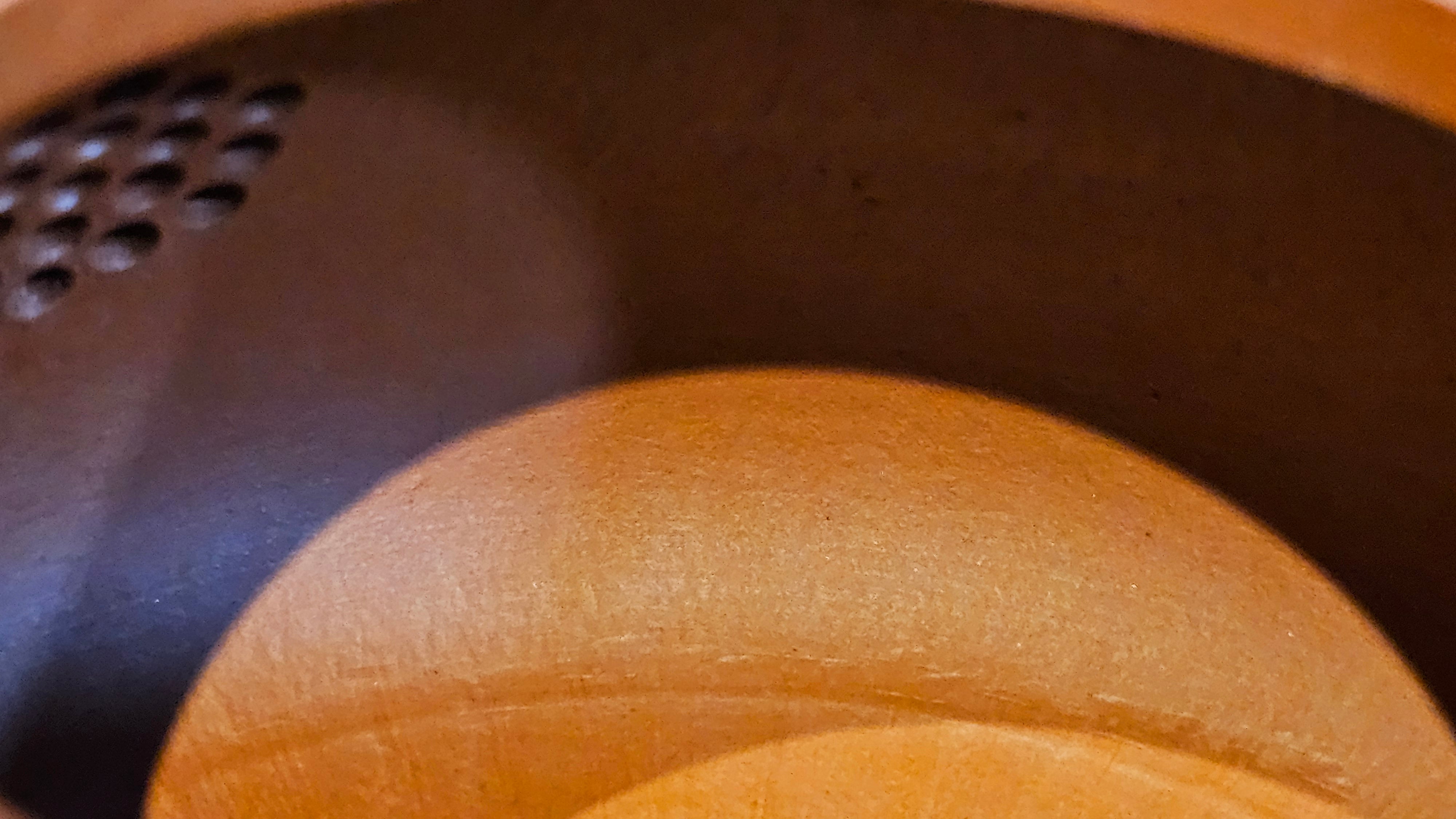 Jing Zhou Shi Piao 景舟石瓢, 257.3ml, Xiao Mei Yao Zhu Ni 小煤窑朱泥, by Craftsman Wang Xing 王兴; "暗香疏影" and Plum Blossoms Engraving by Craftsman Yi De Shu 一德书 ~ Congratulations to Mr K.F.! 1455hrs 17th August 2025, Chamblee, GA!