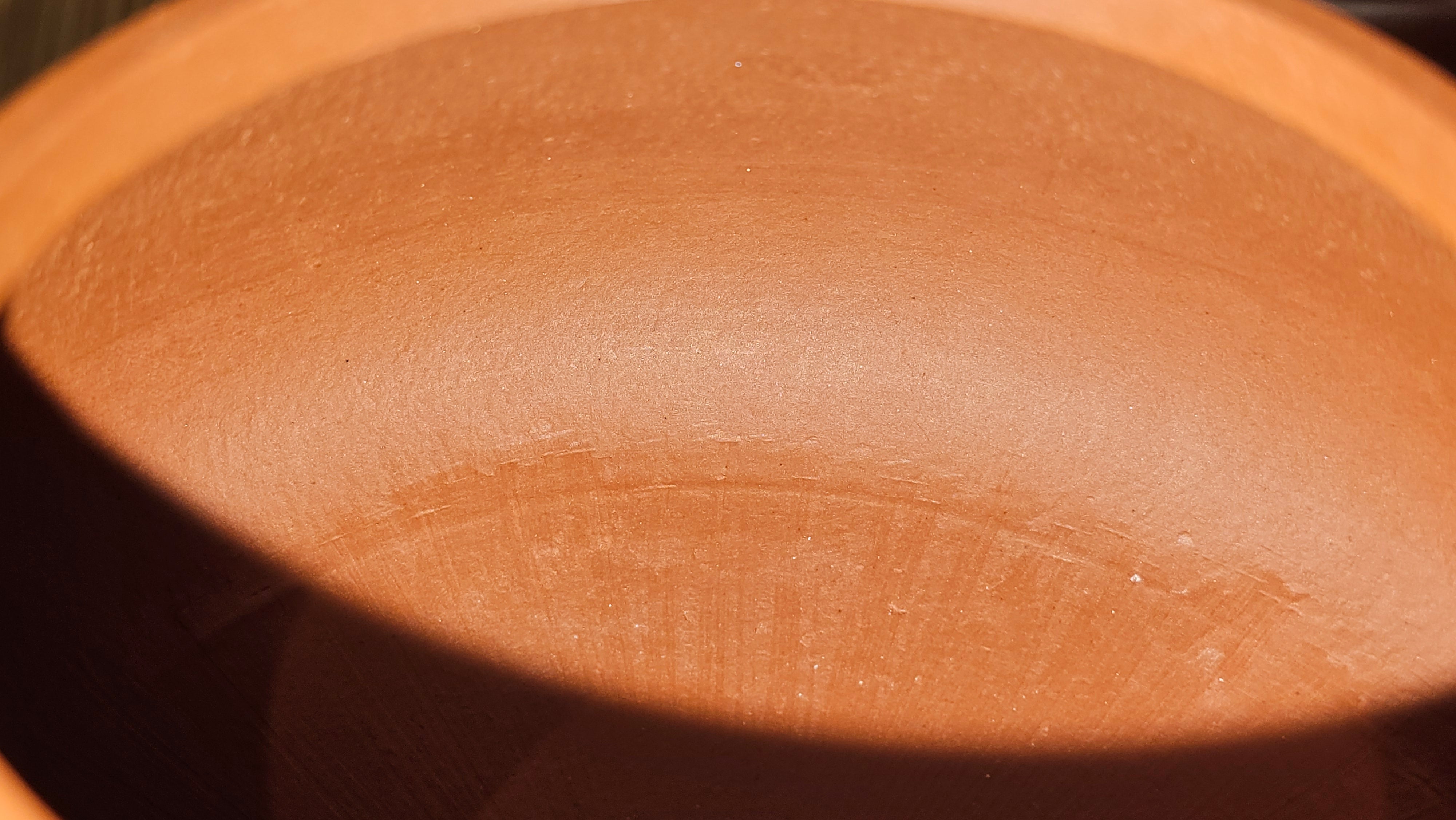 Jing Zhou Shi Piao 景舟石瓢, 257.3ml, Xiao Mei Yao Zhu Ni 小煤窑朱泥, by Craftsman Wang Xing 王兴; "暗香疏影" and Plum Blossoms Engraving by Craftsman Yi De Shu 一德书 ~ Congratulations to Mr K.F.! 1455hrs 17th August 2025, Chamblee, GA!