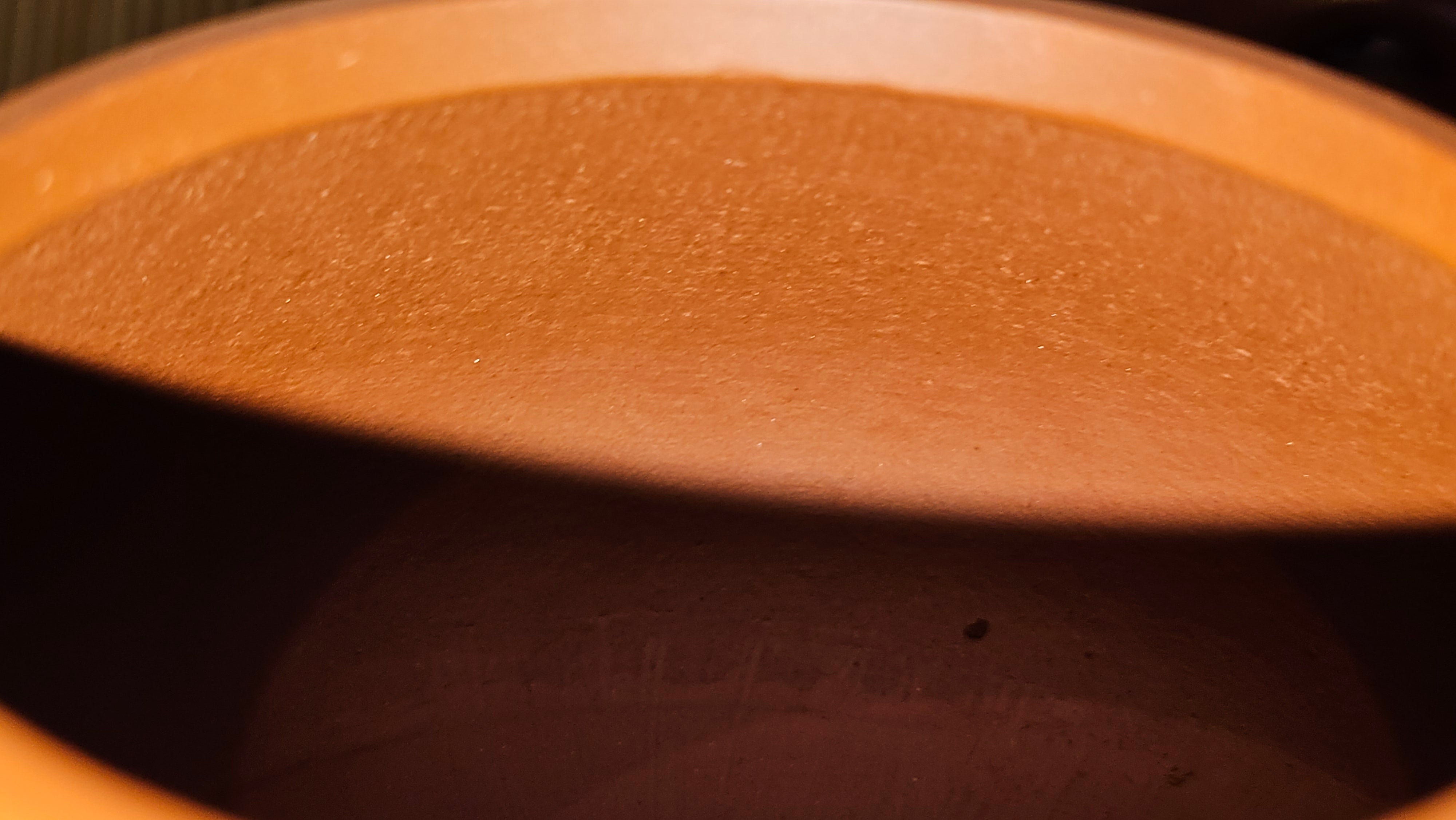 Jing Zhou Shi Piao 景舟石瓢, 257.3ml, Xiao Mei Yao Zhu Ni 小煤窑朱泥, by Craftsman Wang Xing 王兴; "暗香疏影" and Plum Blossoms Engraving by Craftsman Yi De Shu 一德书 ~ Congratulations to Mr K.F.! 1455hrs 17th August 2025, Chamblee, GA!