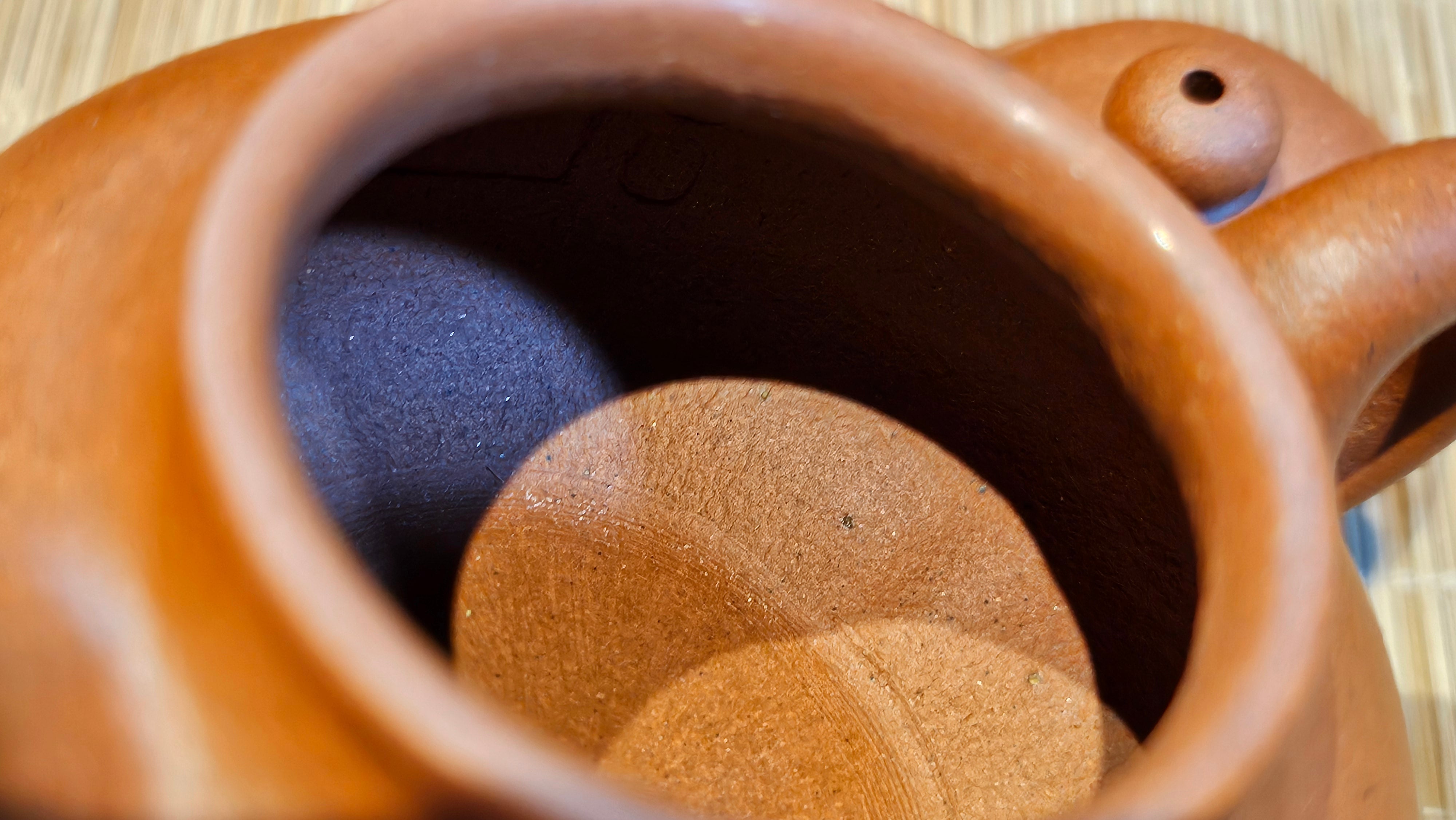 Rong Tian 容天, 134.7ml, rare Zhu Sha 朱砂 (highest granularity form of ZhuNi), by Craftsman Gu Xiao Ming 顾小明 ~ Congratulations to Mr B.B.! 1326hrs 16th August 2025, Austin, TX!