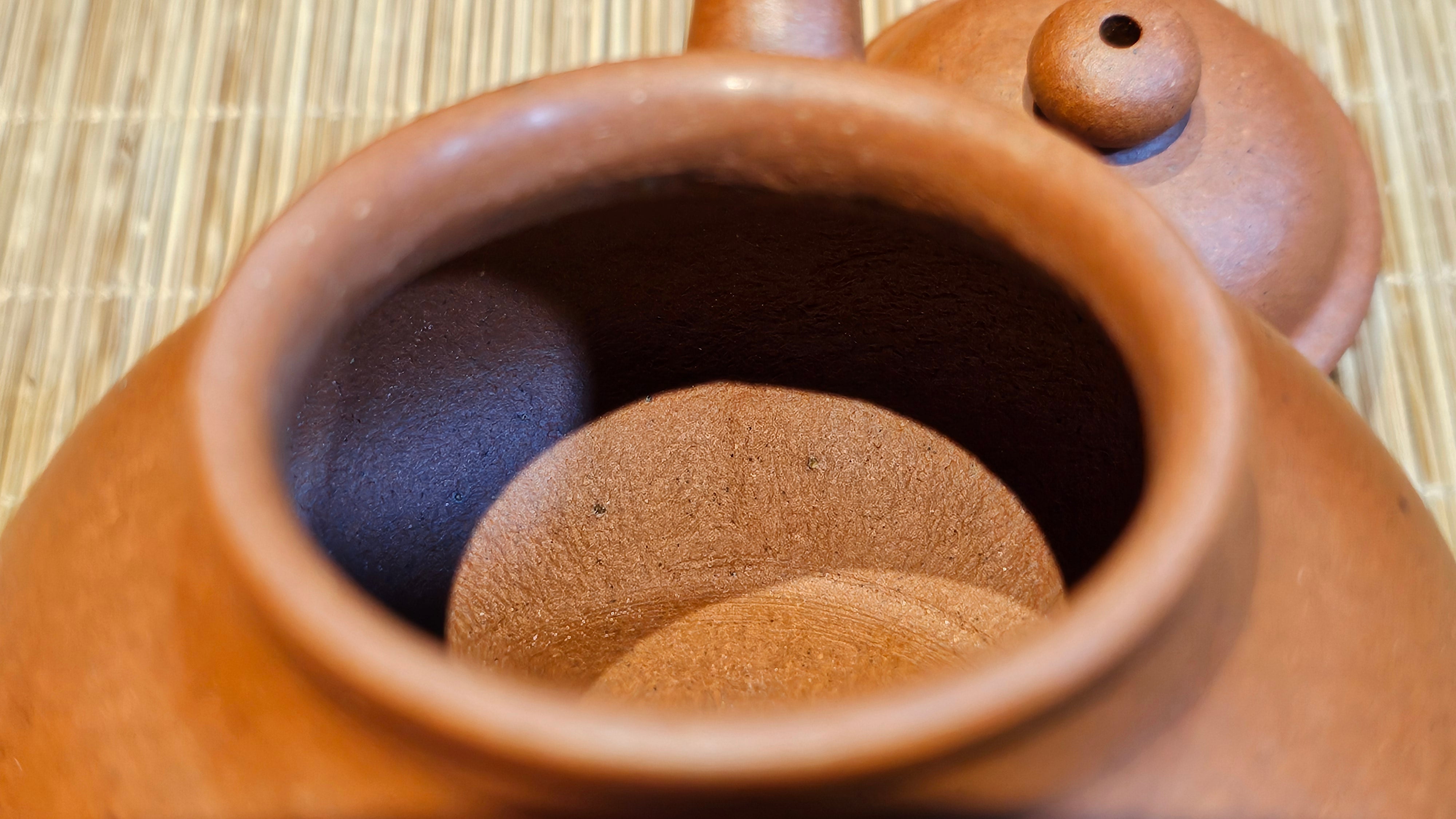 Rong Tian 容天, 134.7ml, rare Zhu Sha 朱砂 (highest granularity form of ZhuNi), by Craftsman Gu Xiao Ming 顾小明 ~ Congratulations to Mr B.B.! 1326hrs 16th August 2025, Austin, TX!