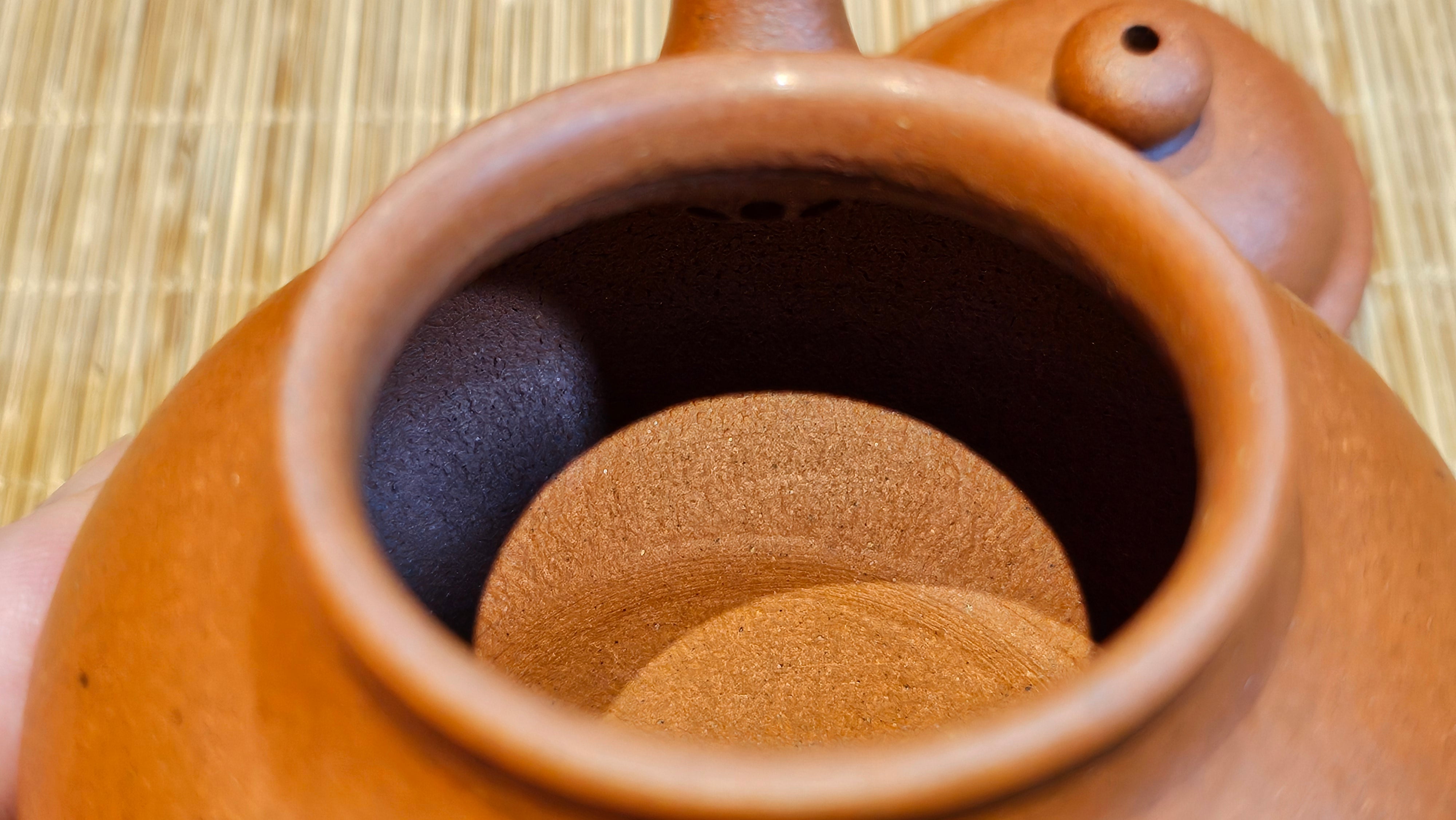 Rong Tian 容天, 134.7ml, rare Zhu Sha 朱砂 (highest granularity form of ZhuNi), by Craftsman Gu Xiao Ming 顾小明 ~ Congratulations to Mr B.B.! 1326hrs 16th August 2025, Austin, TX!