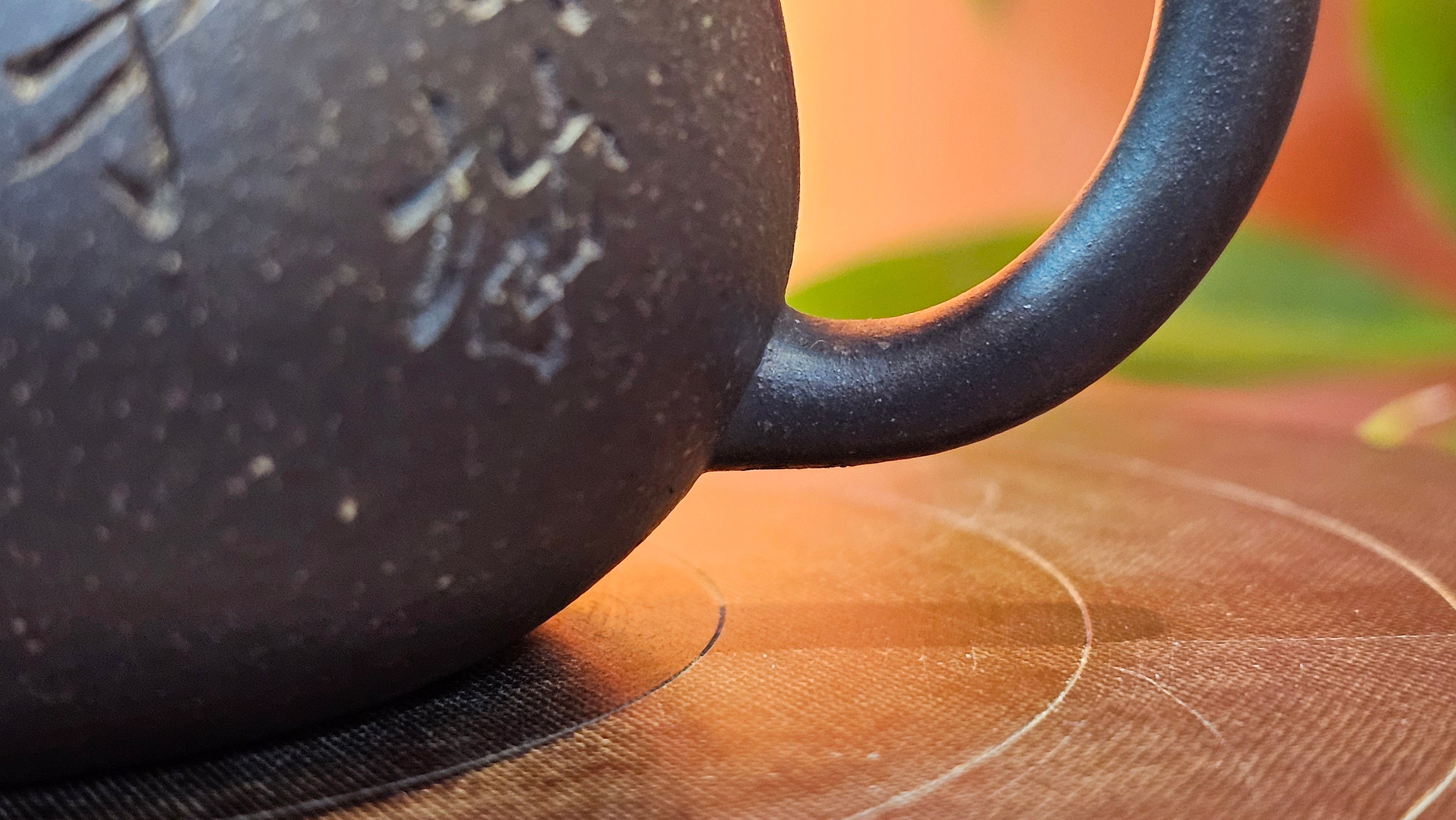 Du Zhi Hu《笃志壶》, 175.1ml, Hei Zi Ni 黑紫泥, by our Craftsman Zhang Huan 张欢, Calligraphy and Plum Blossoms Engraving by Craftsman Yi Cheng 逸成 ~ Congratulations!to Mr T.J.! 0909hrs 17th August 2025, Oulu! Finland 🇫🇮.