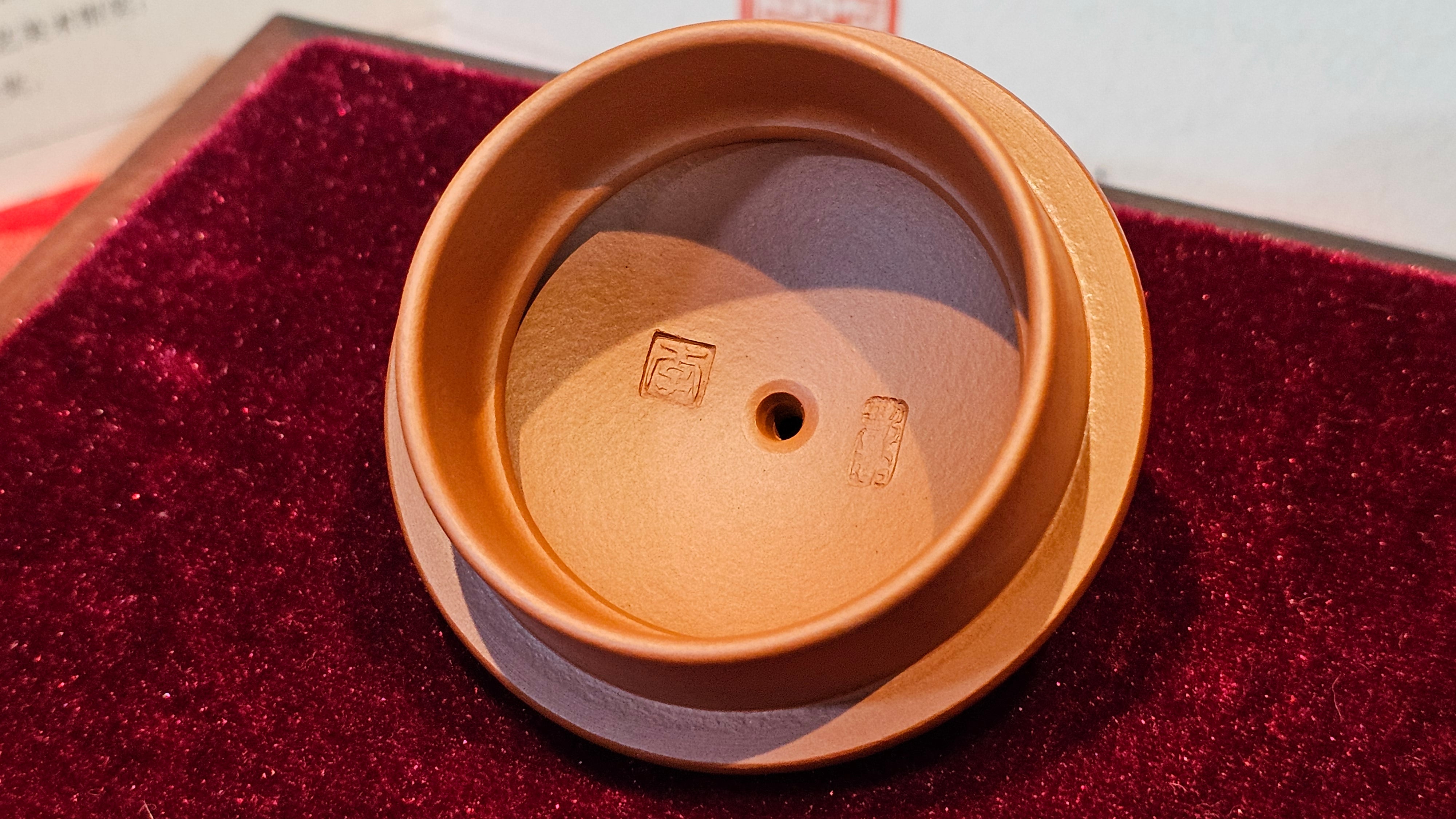 《笑樱》"Xiao Ying", 232.8ml, Xiao Mei Yao Zhu Ni 小煤窑朱泥 ~ Crafted by L3A Consummate Master Artist Li Yan Ru 李艳如 ~ Congratulations!to Mr H.! 1128hrs 17th August 2025, Baldwin Park, CA!