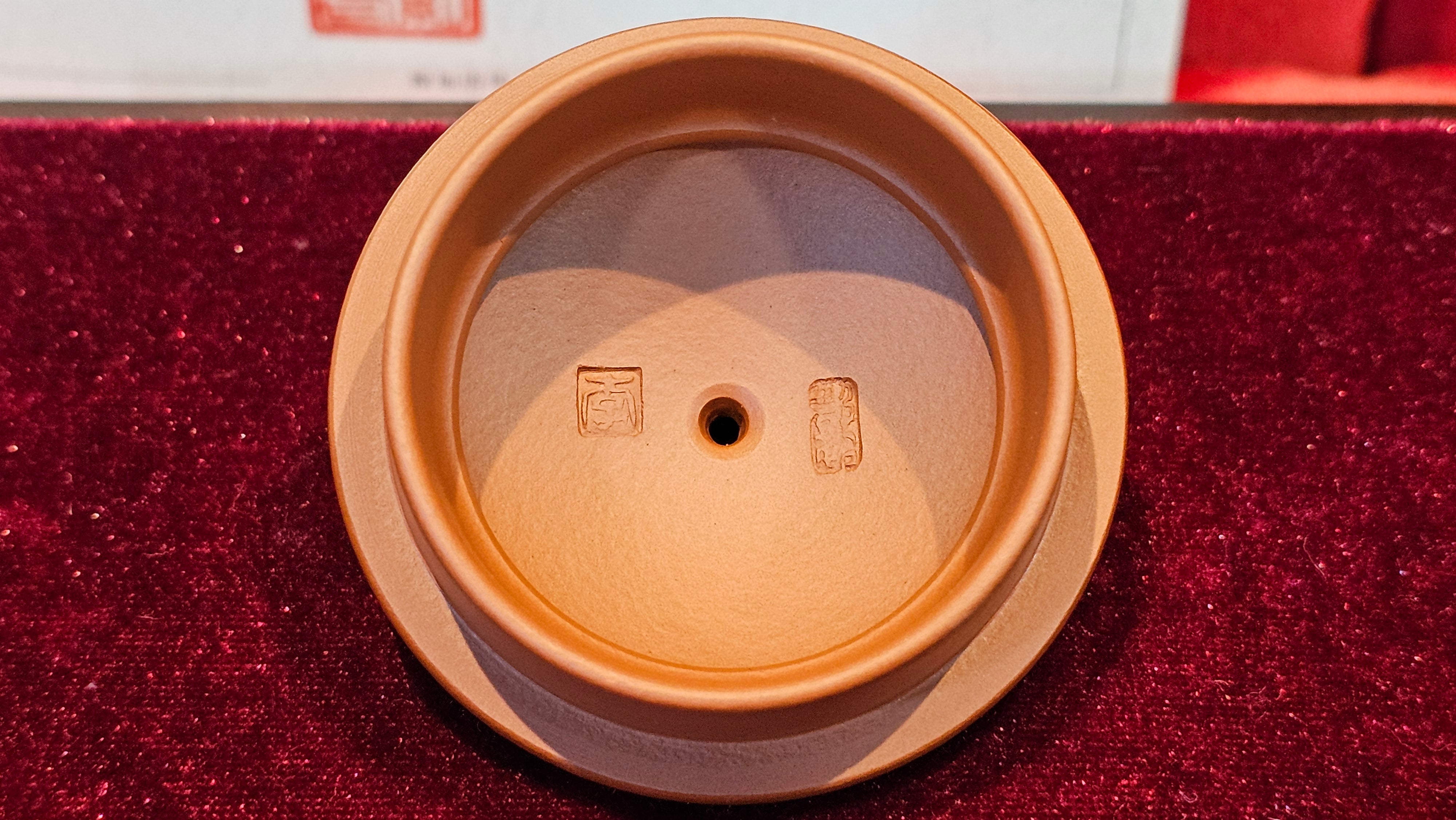 《笑樱》"Xiao Ying", 232.8ml, Xiao Mei Yao Zhu Ni 小煤窑朱泥 ~ Crafted by L3A Consummate Master Artist Li Yan Ru 李艳如 ~ Congratulations!to Mr H.! 1128hrs 17th August 2025, Baldwin Park, CA!