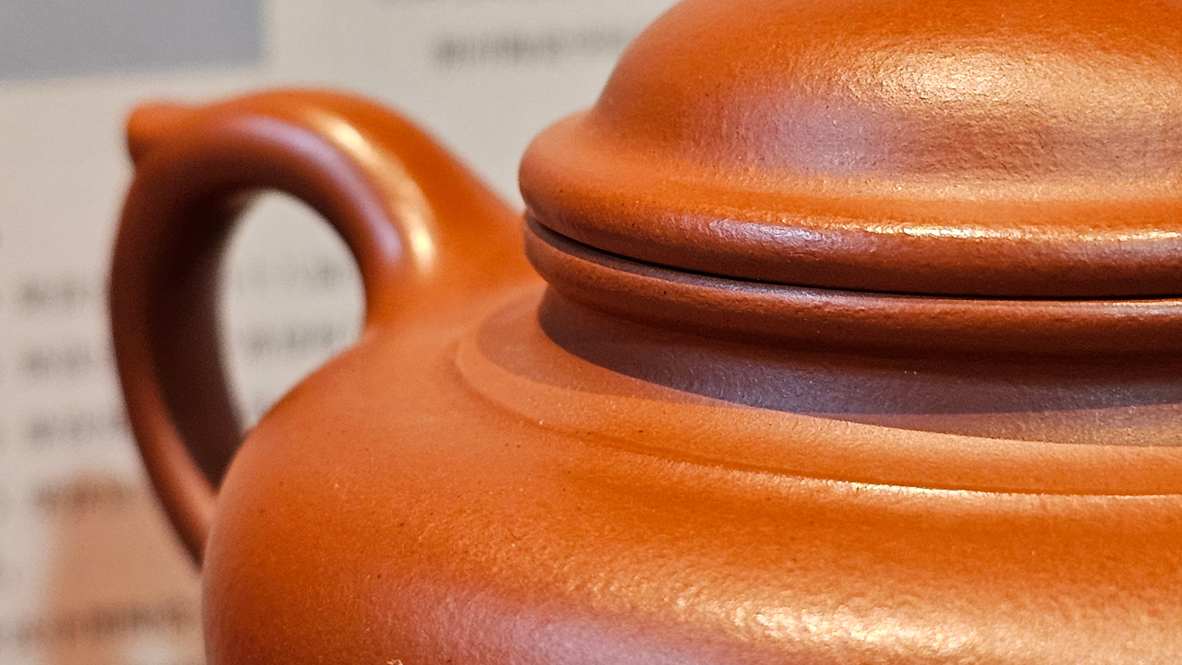 《笑樱》"Xiao Ying", 232.8ml, Xiao Mei Yao Zhu Ni 小煤窑朱泥 ~ Crafted by L3A Consummate Master Artist Li Yan Ru 李艳如 ~ Congratulations!to Mr H.! 1128hrs 17th August 2025, Baldwin Park, CA!