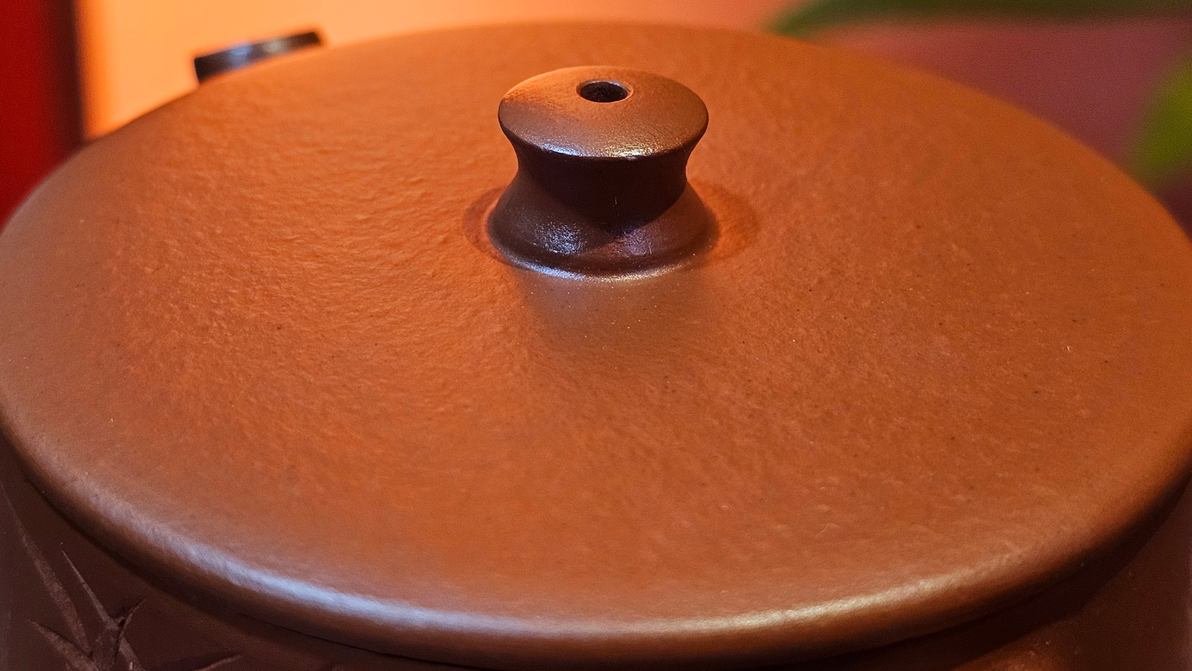 Yun Zhu 云柱 "Pillar of the Heavens", 133.3ml, Xiao Mei Yao Zhu Ni, by Craftsman Wang Hui 王慧 ~ "劲竹凌风" and Bamboo Engraving by Craftsman Yi De Shu 一德书 ~ Congratulations to Mr A.S.! 1421hrs 20th August 2025! Tao Yuan City!♥️