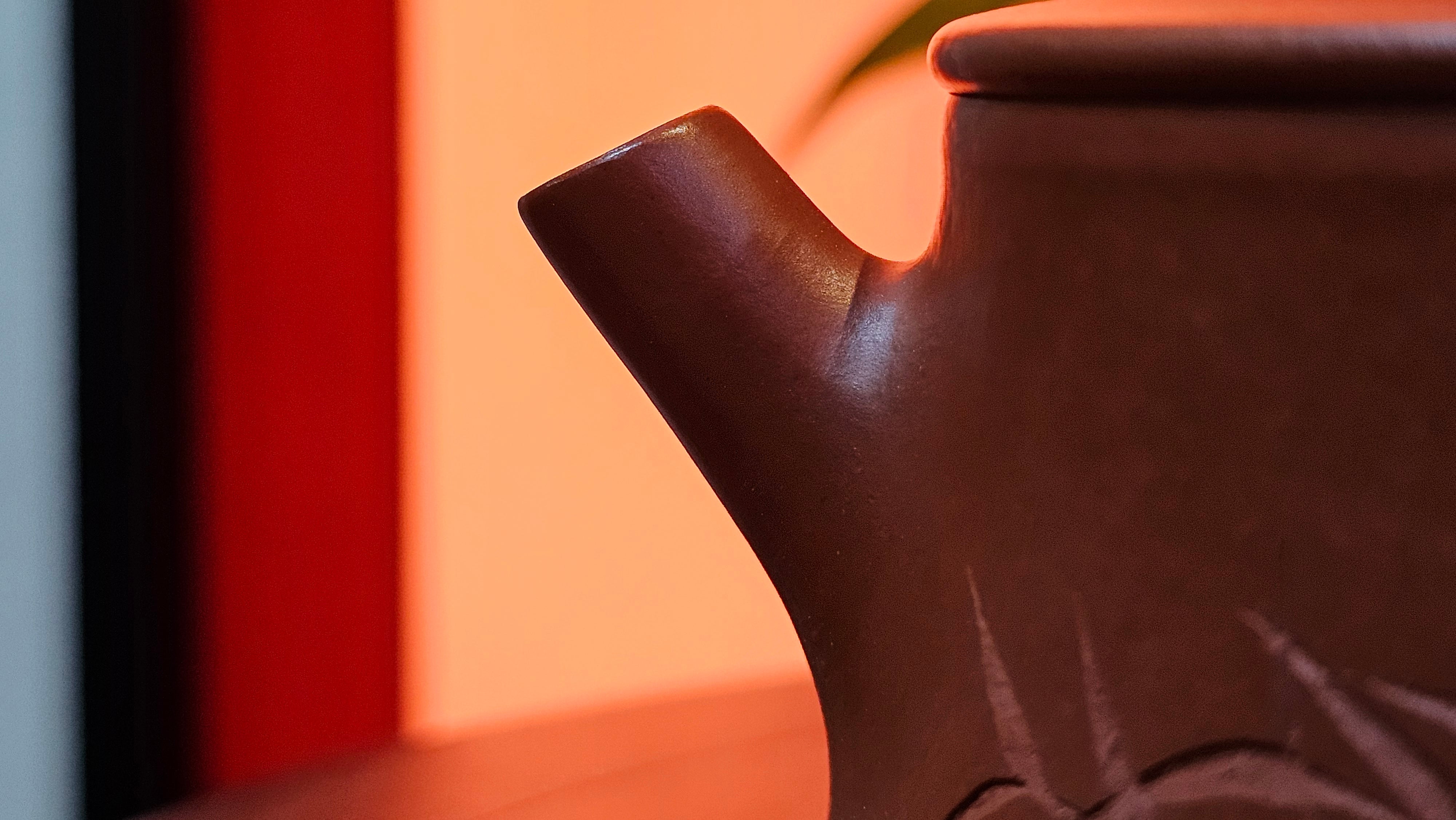 Yun Zhu 云柱 "Pillar of the Heavens", 133.3ml, Xiao Mei Yao Zhu Ni, by Craftsman Wang Hui 王慧 ~ "劲竹凌风" and Bamboo Engraving by Craftsman Yi De Shu 一德书 ~ Congratulations to Mr A.S.! 1421hrs 20th August 2025! Tao Yuan City!♥️