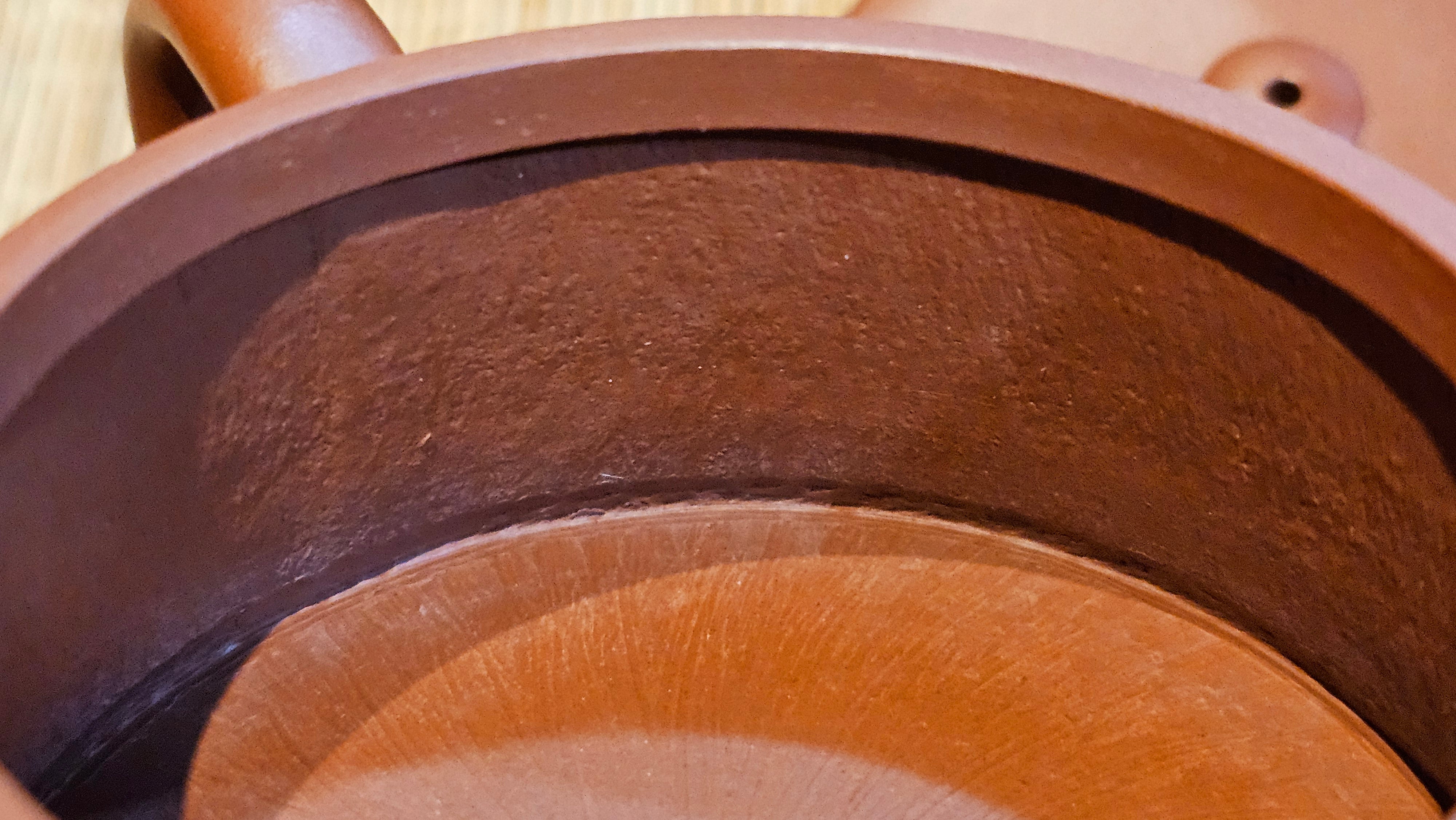 Yun Zhu 云柱 "Pillar of the Heavens", 133.3ml, Xiao Mei Yao Zhu Ni, by Craftsman Wang Hui 王慧 ~ "劲竹凌风" and Bamboo Engraving by Craftsman Yi De Shu 一德书 ~ Congratulations to Mr A.S.! 1421hrs 20th August 2025! Tao Yuan City!♥️