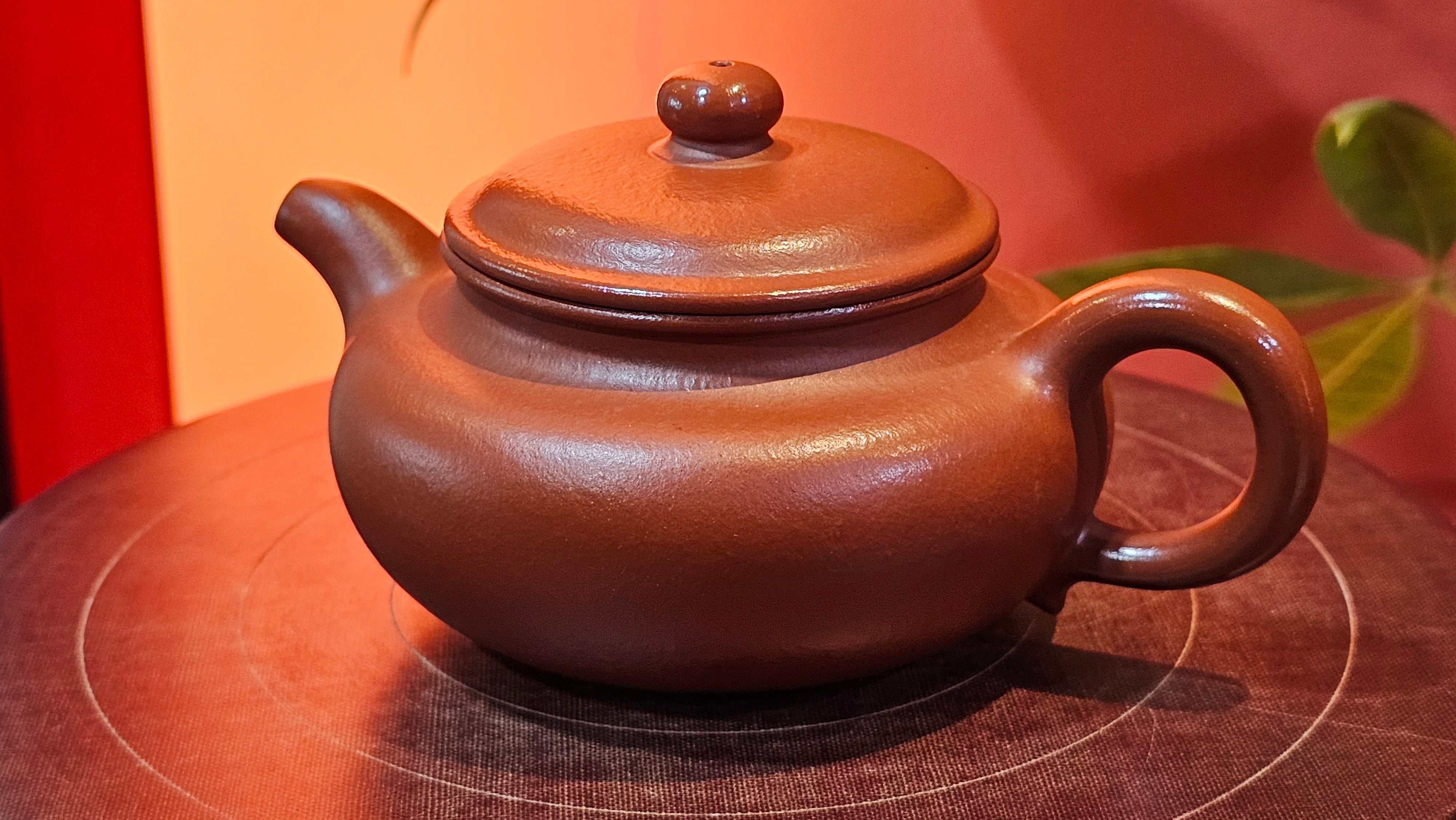 Fang Gu 仿古, 155.1ml, Xiao Mei Yao Zhu Ni 小煤窑朱泥, by Craftsman Shi Yun 石芸 ~ Congratulations to!Mr A.T.! 1239hrs 21st Aug 2025, Elsbethen! Austria🇦🇹.