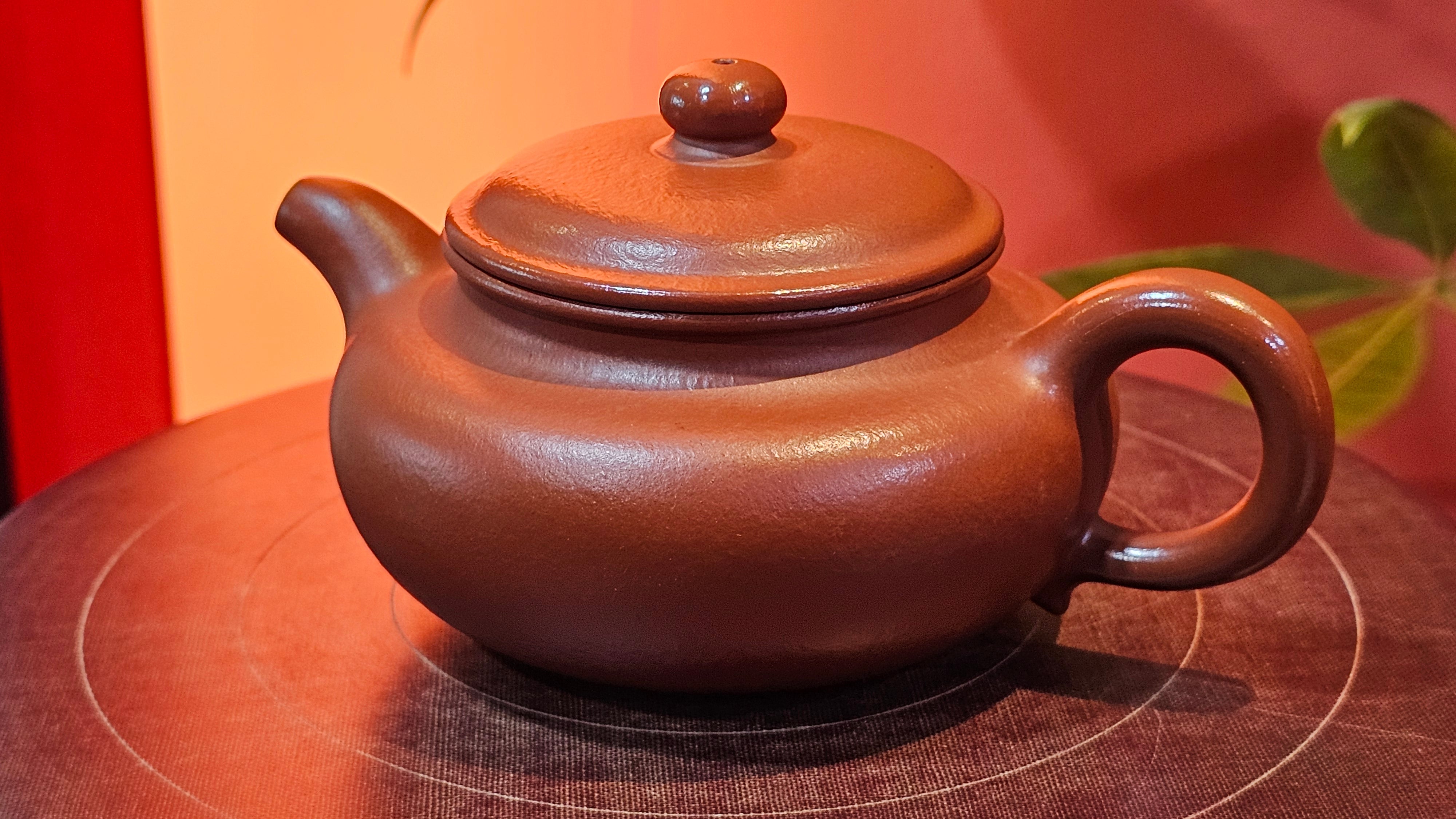 Fang Gu 仿古, 155.1ml, Xiao Mei Yao Zhu Ni 小煤窑朱泥, by Craftsman Shi Yun 石芸 ~ Congratulations to!Mr A.T.! 1239hrs 21st Aug 2025, Elsbethen! Austria🇦🇹.