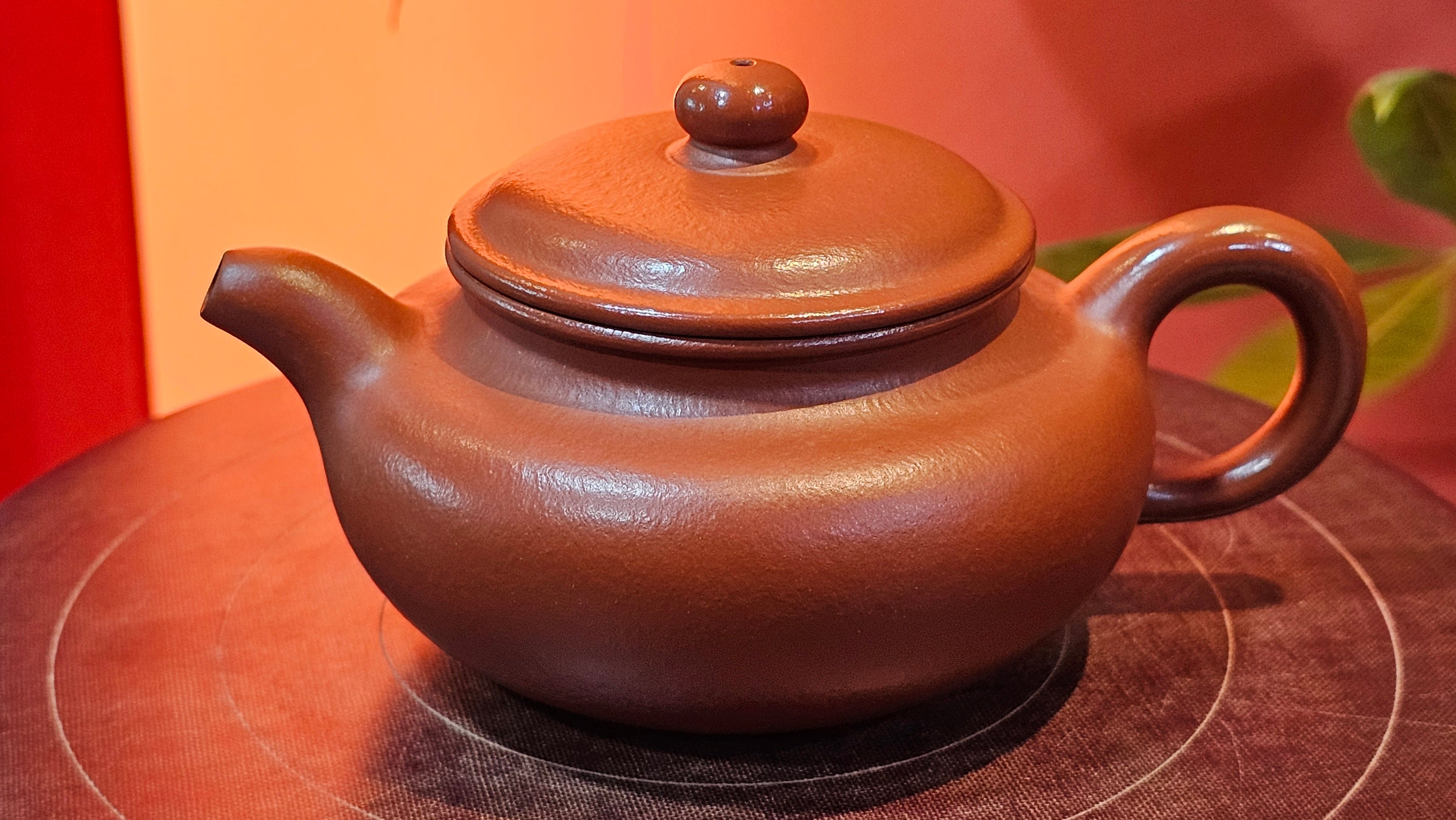 Fang Gu 仿古, 155.1ml, Xiao Mei Yao Zhu Ni 小煤窑朱泥, by Craftsman Shi Yun 石芸 ~ Congratulations to!Mr A.T.! 1239hrs 21st Aug 2025, Elsbethen! Austria🇦🇹.