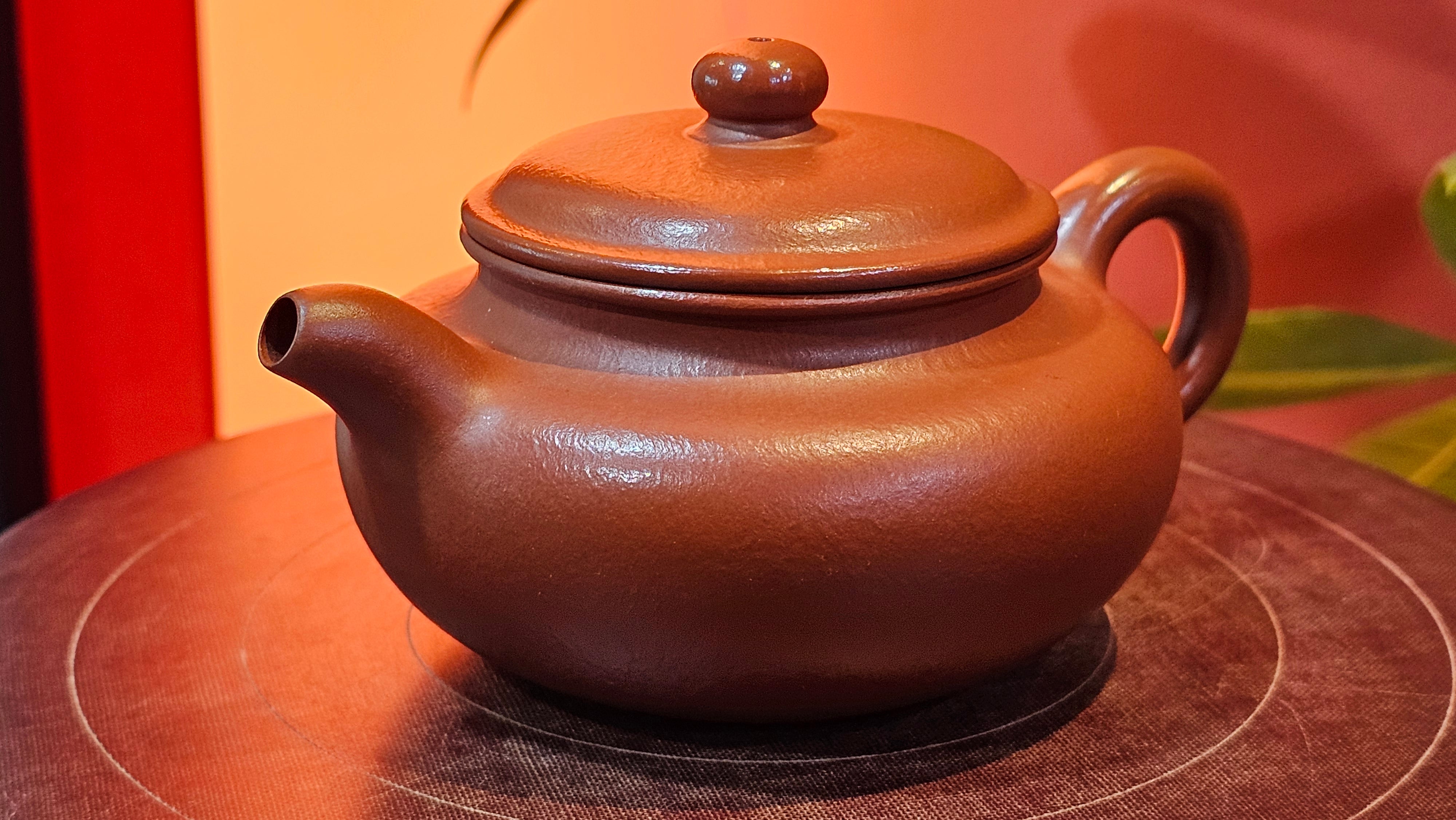 Fang Gu 仿古, 155.1ml, Xiao Mei Yao Zhu Ni 小煤窑朱泥, by Craftsman Shi Yun 石芸 ~ Congratulations to!Mr A.T.! 1239hrs 21st Aug 2025, Elsbethen! Austria🇦🇹.