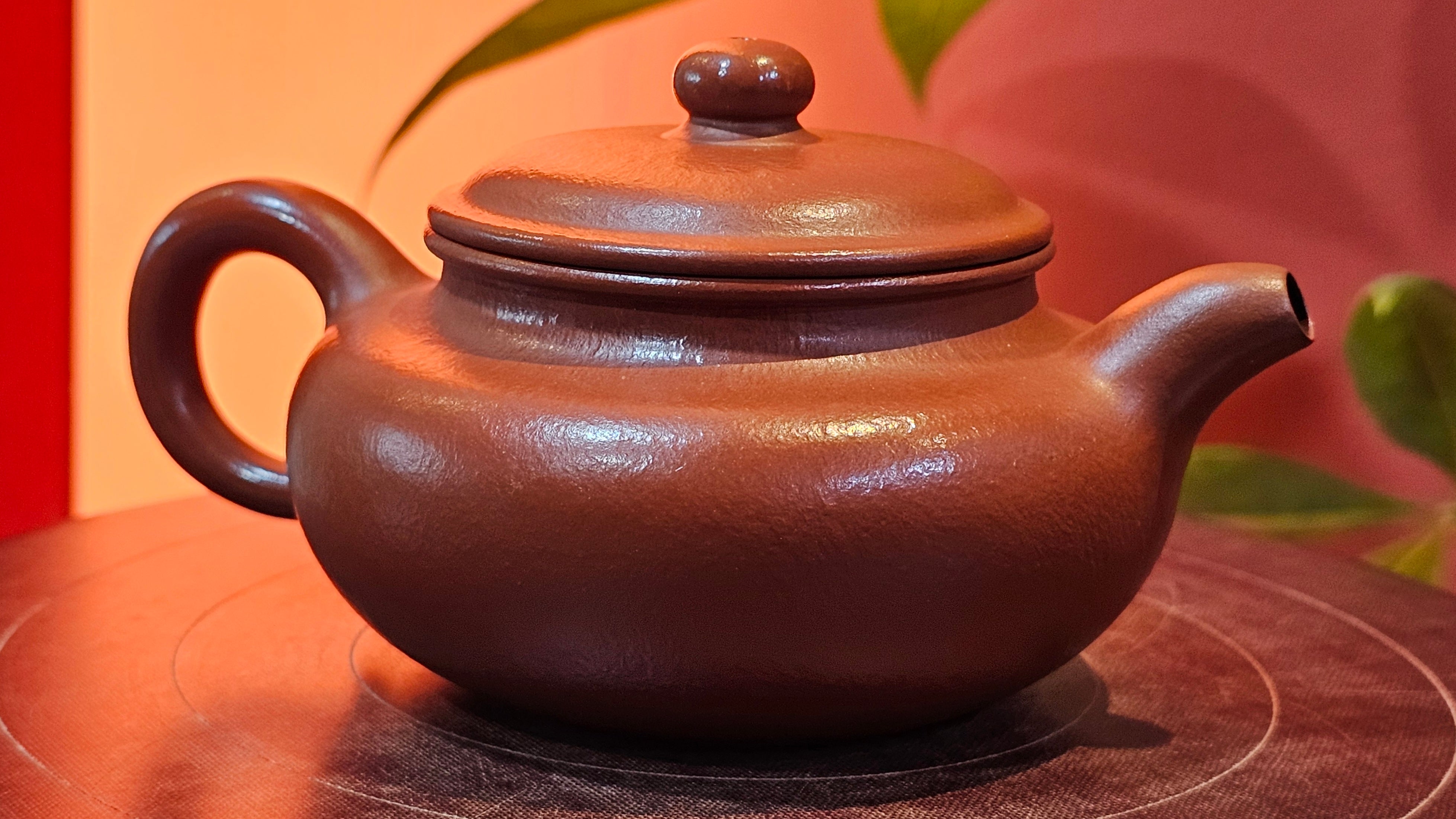 Fang Gu 仿古, 155.1ml, Xiao Mei Yao Zhu Ni 小煤窑朱泥, by Craftsman Shi Yun 石芸 ~ Congratulations to!Mr A.T.! 1239hrs 21st Aug 2025, Elsbethen! Austria🇦🇹.