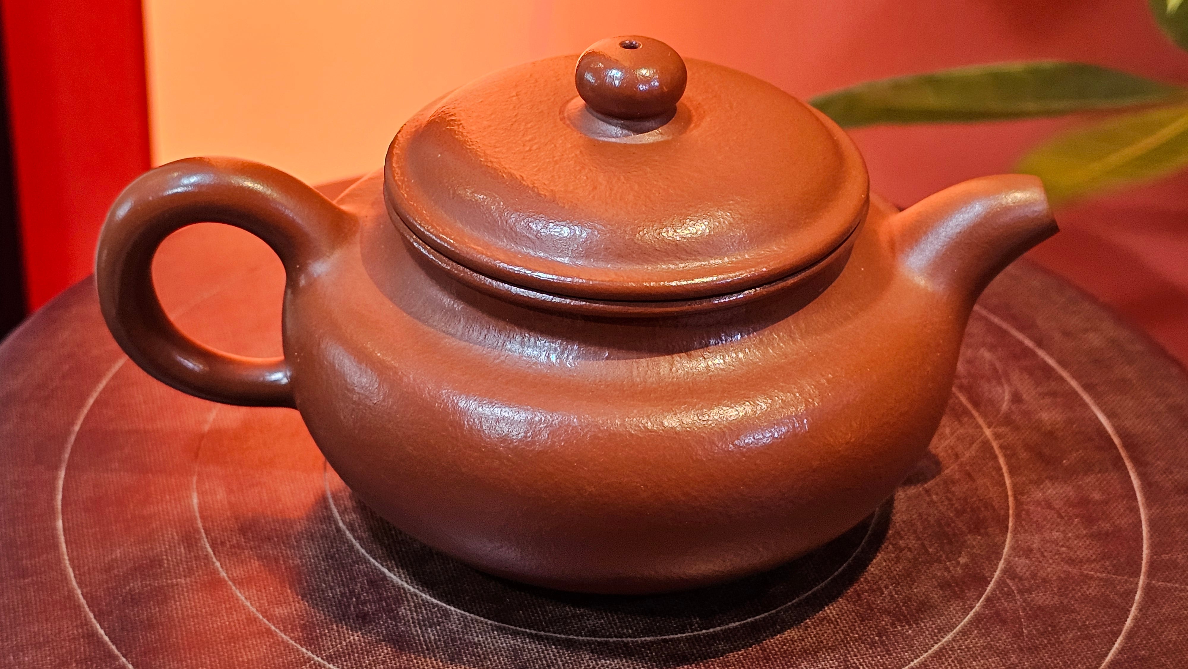 Fang Gu 仿古, 155.1ml, Xiao Mei Yao Zhu Ni 小煤窑朱泥, by Craftsman Shi Yun 石芸 ~ Congratulations to!Mr A.T.! 1239hrs 21st Aug 2025, Elsbethen! Austria🇦🇹.