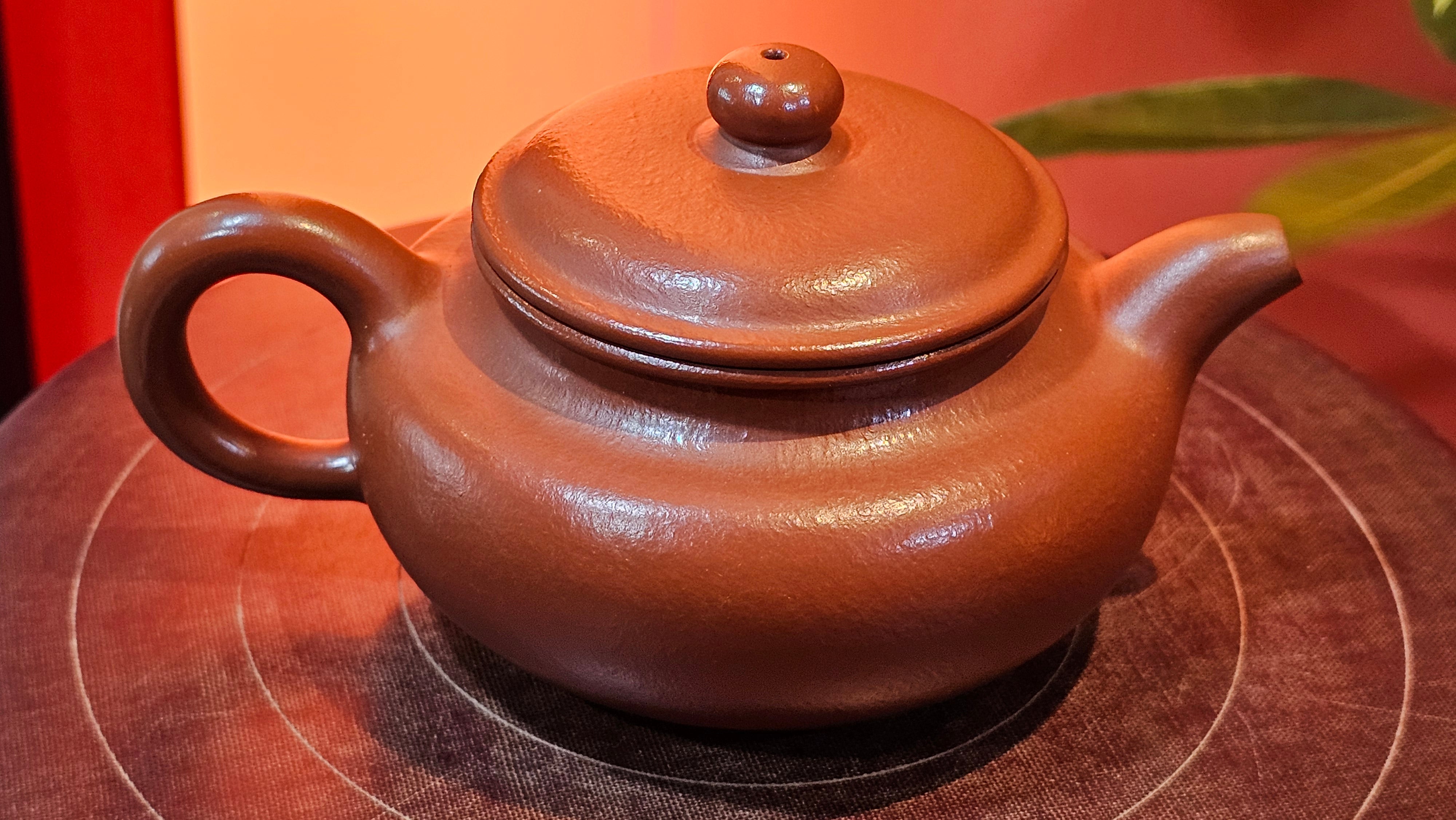 Fang Gu 仿古, 155.1ml, Xiao Mei Yao Zhu Ni 小煤窑朱泥, by Craftsman Shi Yun 石芸 ~ Congratulations to!Mr A.T.! 1239hrs 21st Aug 2025, Elsbethen! Austria🇦🇹.