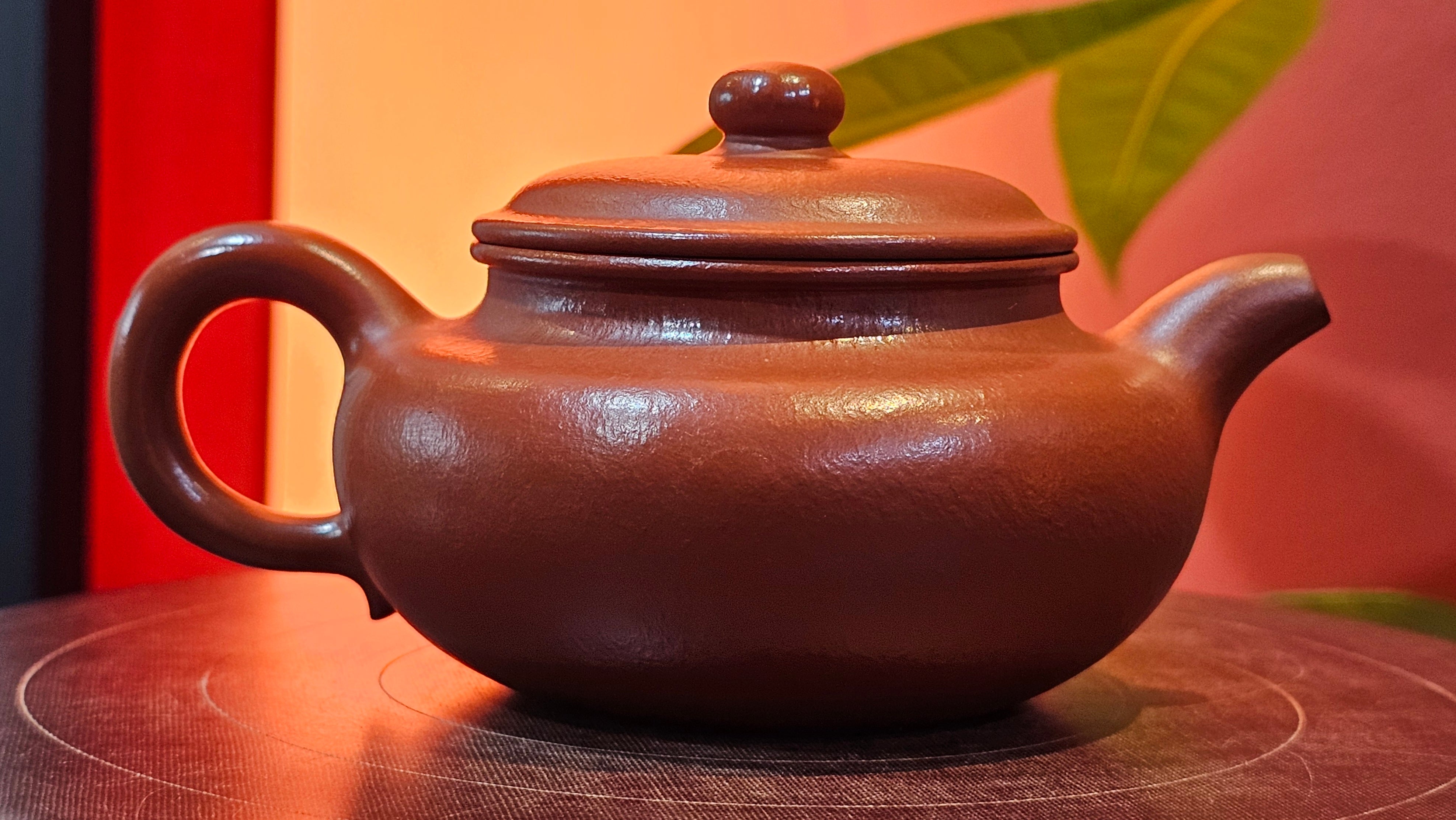 Fang Gu 仿古, 155.1ml, Xiao Mei Yao Zhu Ni 小煤窑朱泥, by Craftsman Shi Yun 石芸 ~ Congratulations to!Mr A.T.! 1239hrs 21st Aug 2025, Elsbethen! Austria🇦🇹.