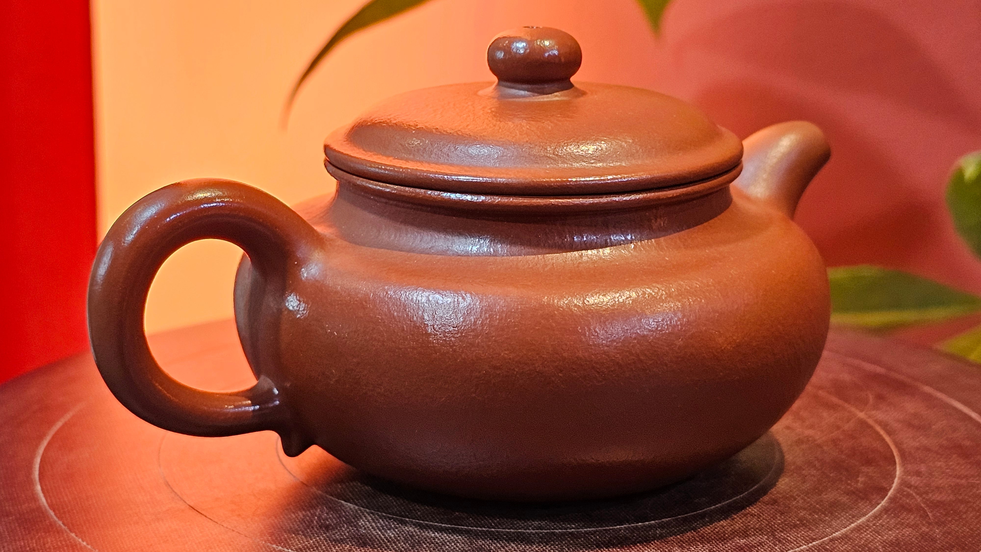 Fang Gu 仿古, 155.1ml, Xiao Mei Yao Zhu Ni 小煤窑朱泥, by Craftsman Shi Yun 石芸 ~ Congratulations to!Mr A.T.! 1239hrs 21st Aug 2025, Elsbethen! Austria🇦🇹.