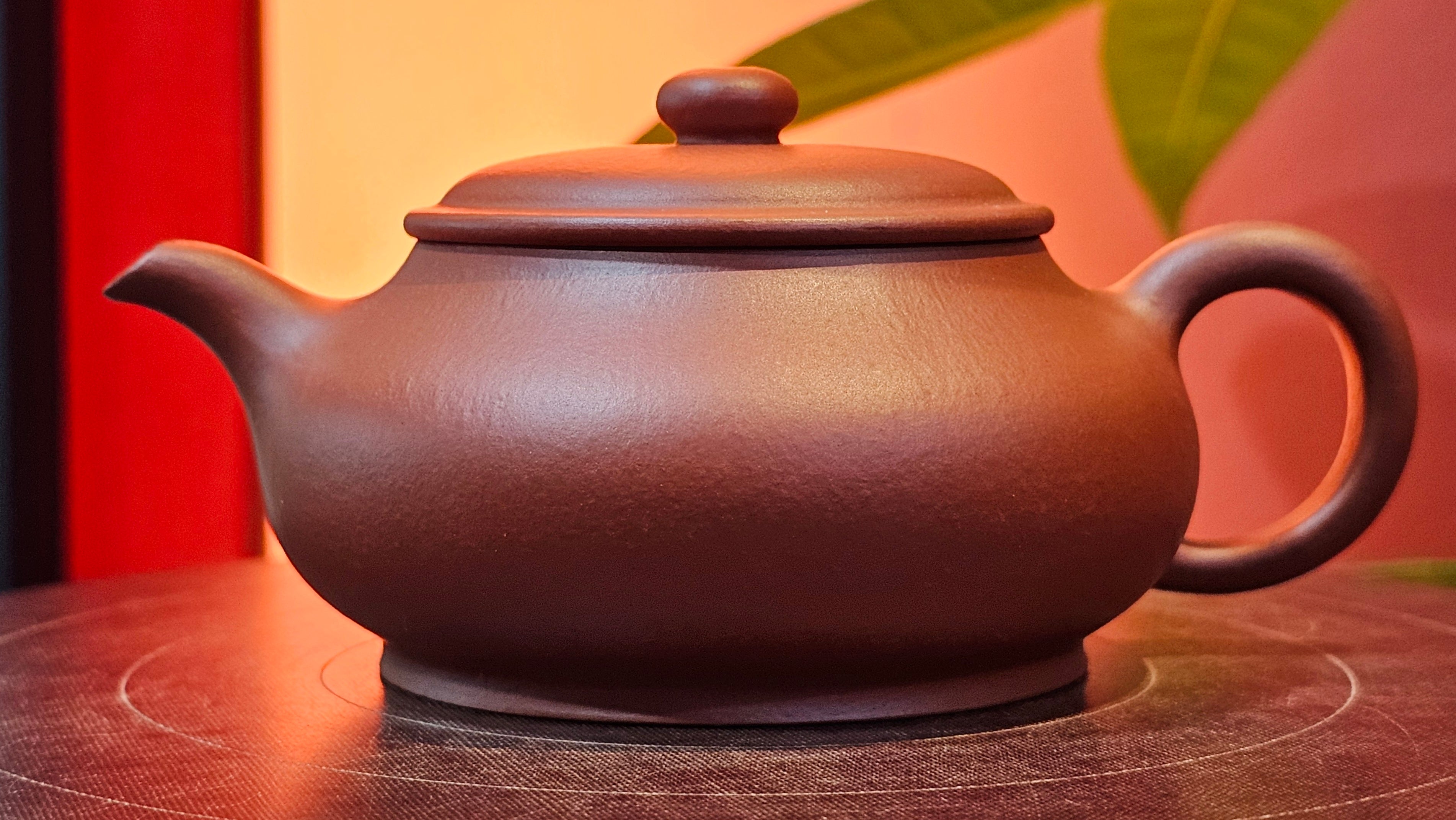 Ming Lu 明炉, 127.5ml, Xiao Mei Yao Zhu Ni 小煤窑朱泥, by our Collaborative Craftsman Wang Xing 王兴 ~!Congratulations to Ms K.L.! 2245hrs 3rd Sept 2025, Cardiff, Wales🇬🇧!