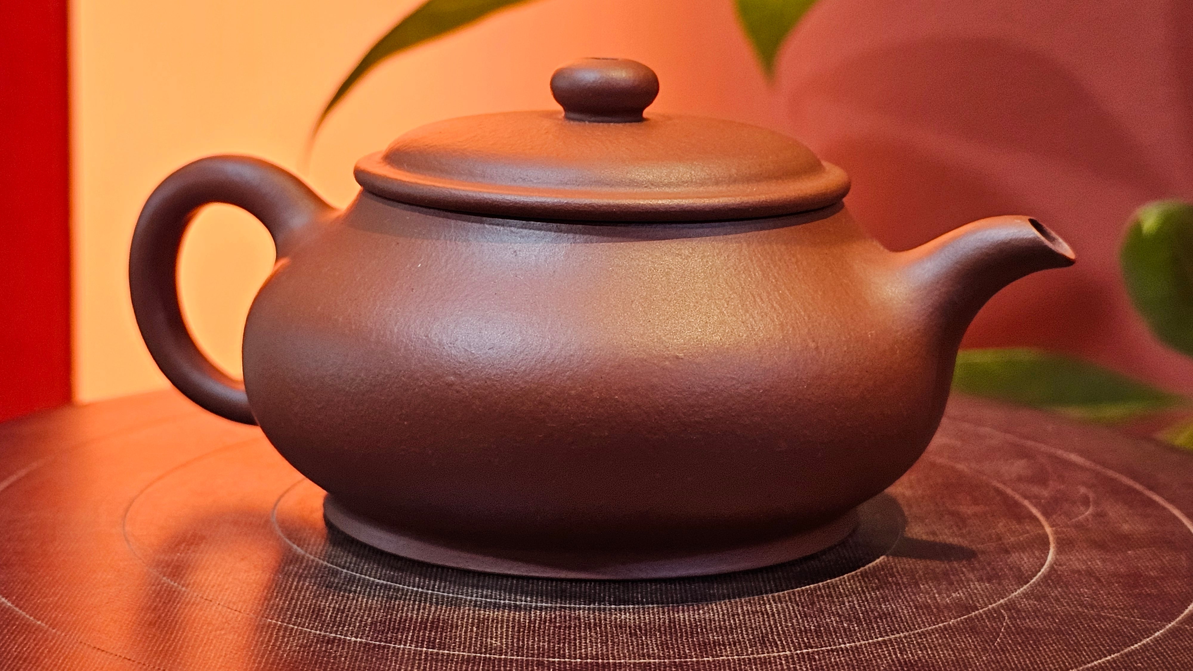 Ming Lu 明炉, 127.5ml, Xiao Mei Yao Zhu Ni 小煤窑朱泥, by our Collaborative Craftsman Wang Xing 王兴 ~!Congratulations to Ms K.L.! 2245hrs 3rd Sept 2025, Cardiff, Wales🇬🇧!