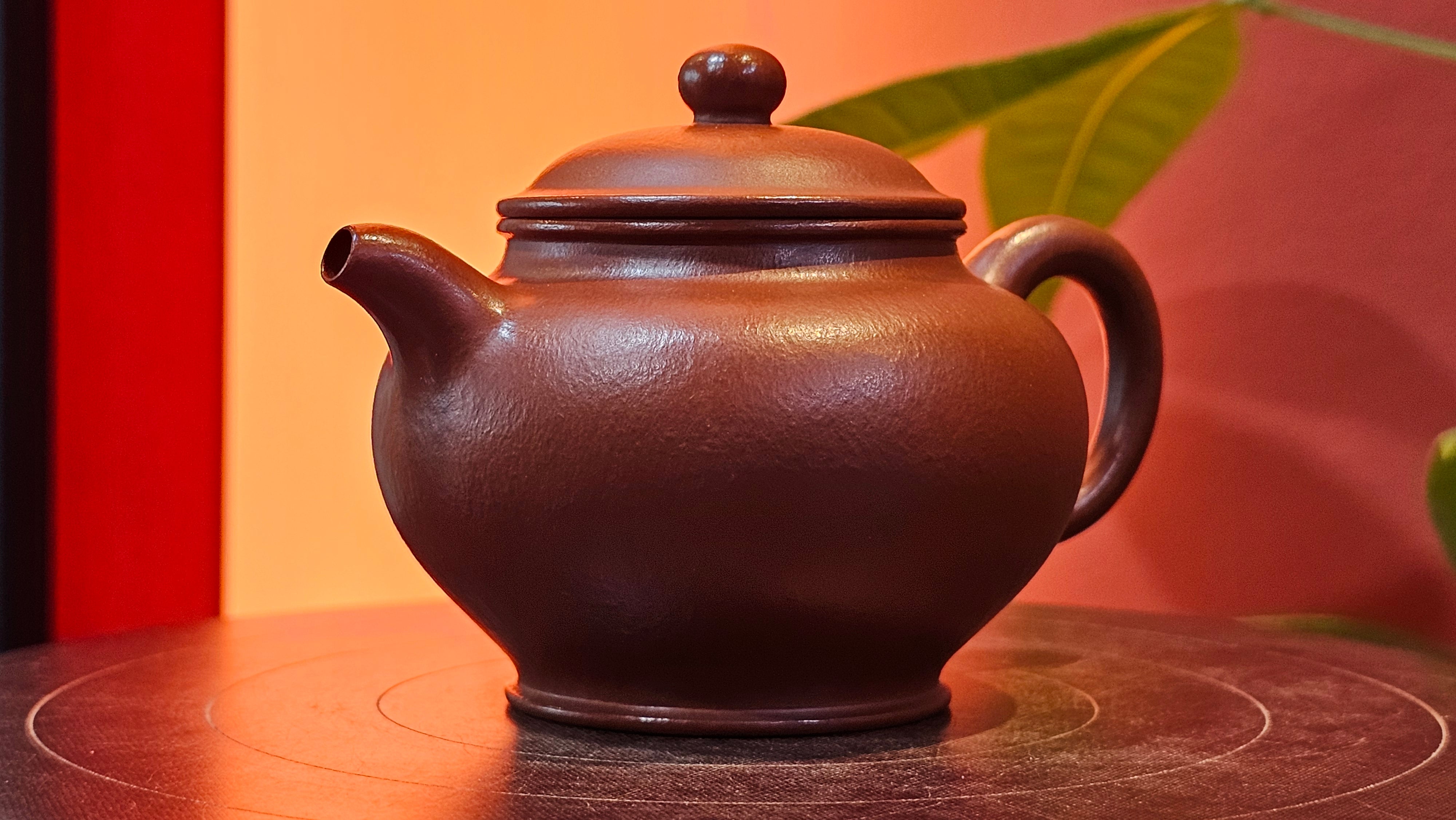 Duo Zhi 掇只, 120.7ml, Xiao Mei Yao Zhu Ni 小煤窑朱泥, by our Collaborative Craftsman Wang Xing 王兴 ~ Congratulations!to Prof Q.H., 0053hrs 19th August 2025, Hanoi! Vietnam🇻🇳.