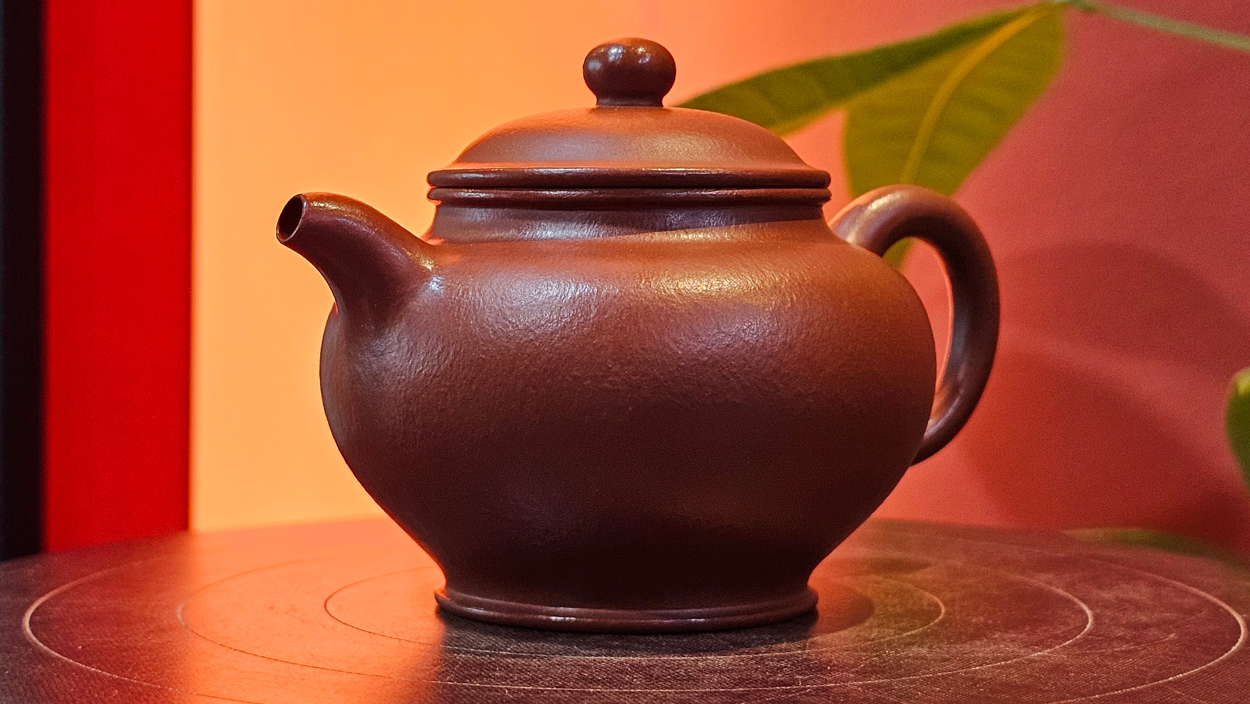 Duo Zhi 掇只, 120.7ml, Xiao Mei Yao Zhu Ni 小煤窑朱泥, by our Collaborative Craftsman Wang Xing 王兴 ~ Congratulations!to Prof Q.H., 0053hrs 19th August 2025, Hanoi! Vietnam🇻🇳.